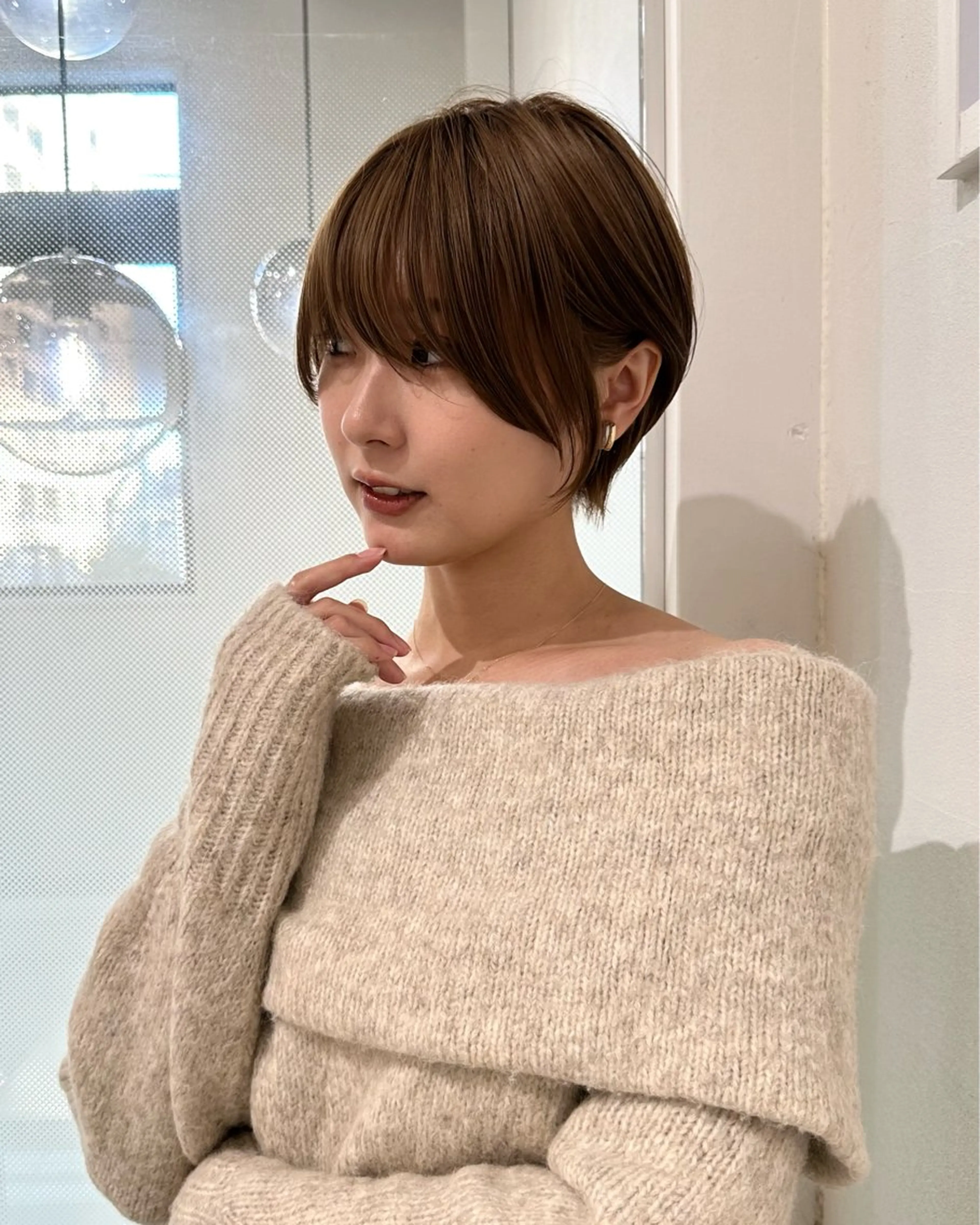 ショート ショートヘア カット ヘアカラー トリートメント ヘッドスパ taiga レイヤー /髪質改善/矯正🌈のヘアスタイル