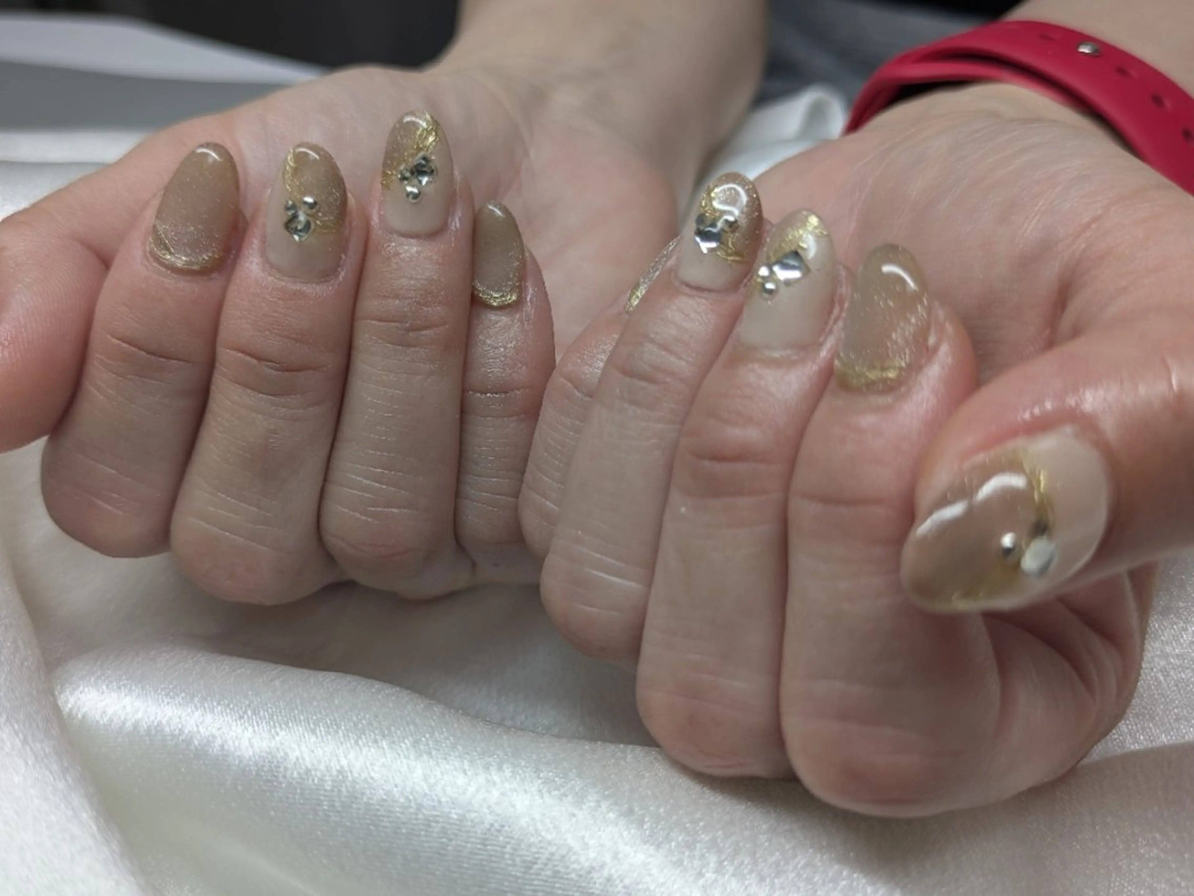 ショート ハンドネイル Luna Nail& Eyeblow小野瀬のネイルデザイン