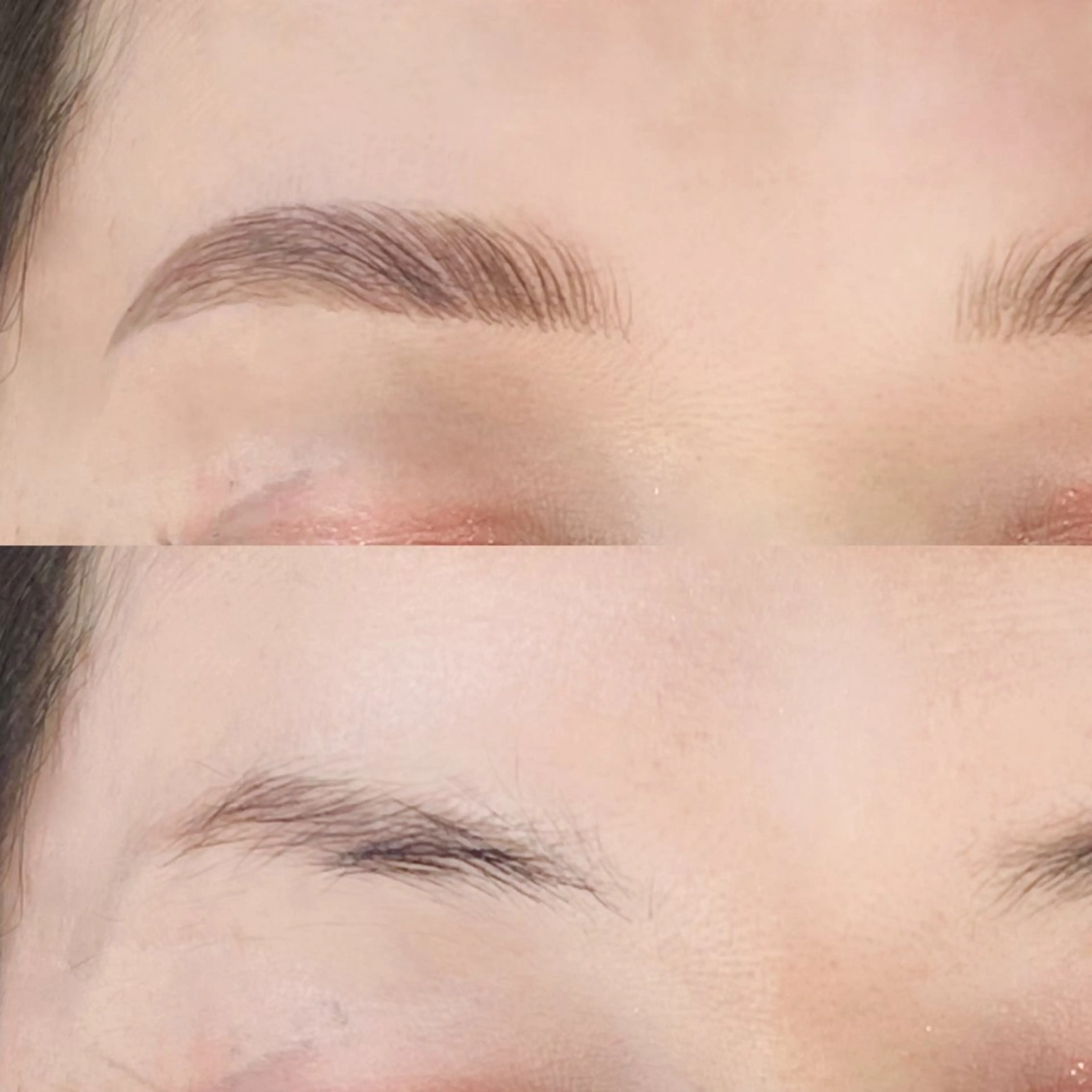 アイブロウ ハリウッドブロウリフト 眉毛ワックス脱毛 Milavis所属・すあい みやびのマツエク・マツパデザイン