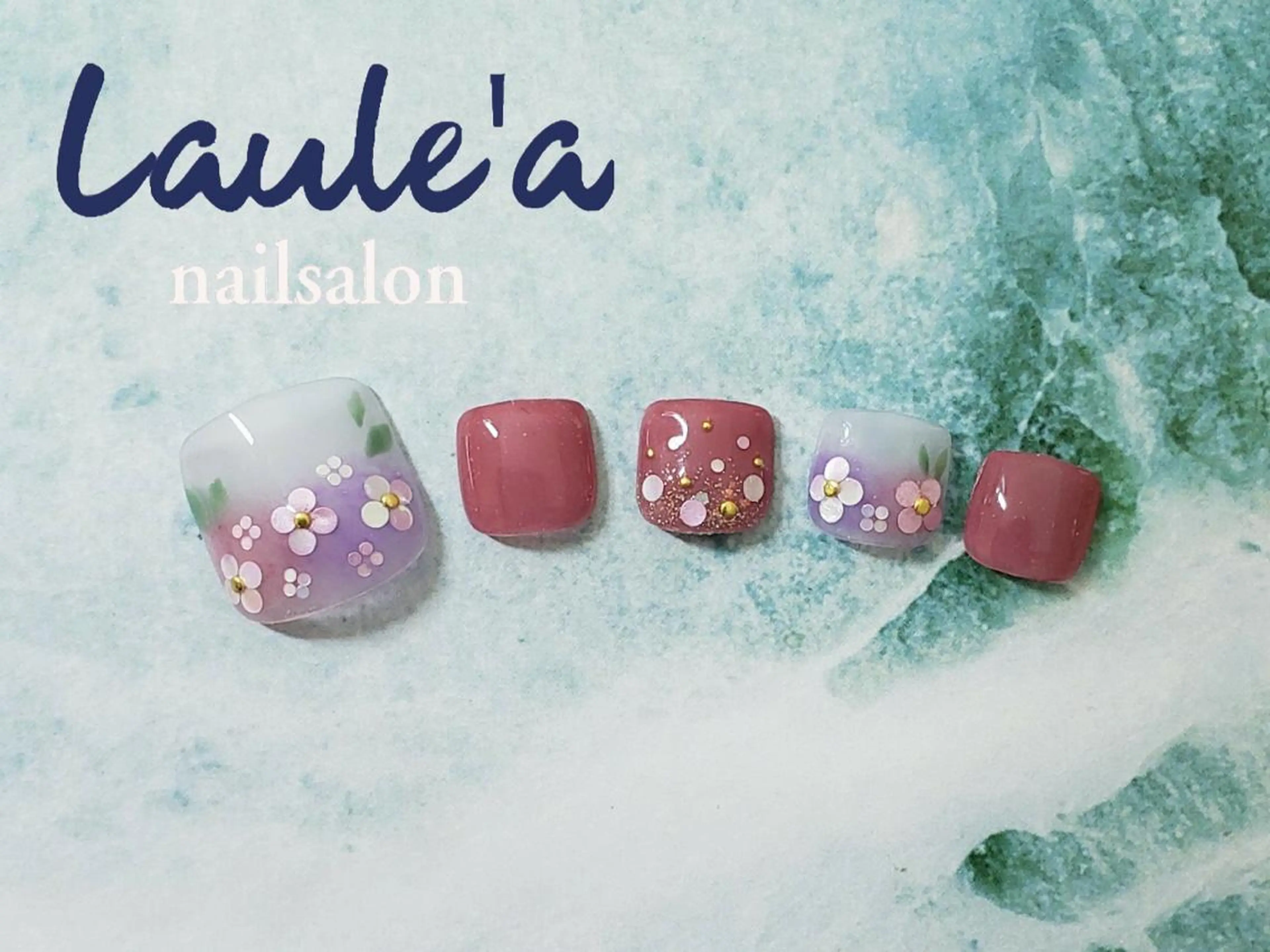 ネイル フットネイル Laule’a 昭島店のネイルデザイン