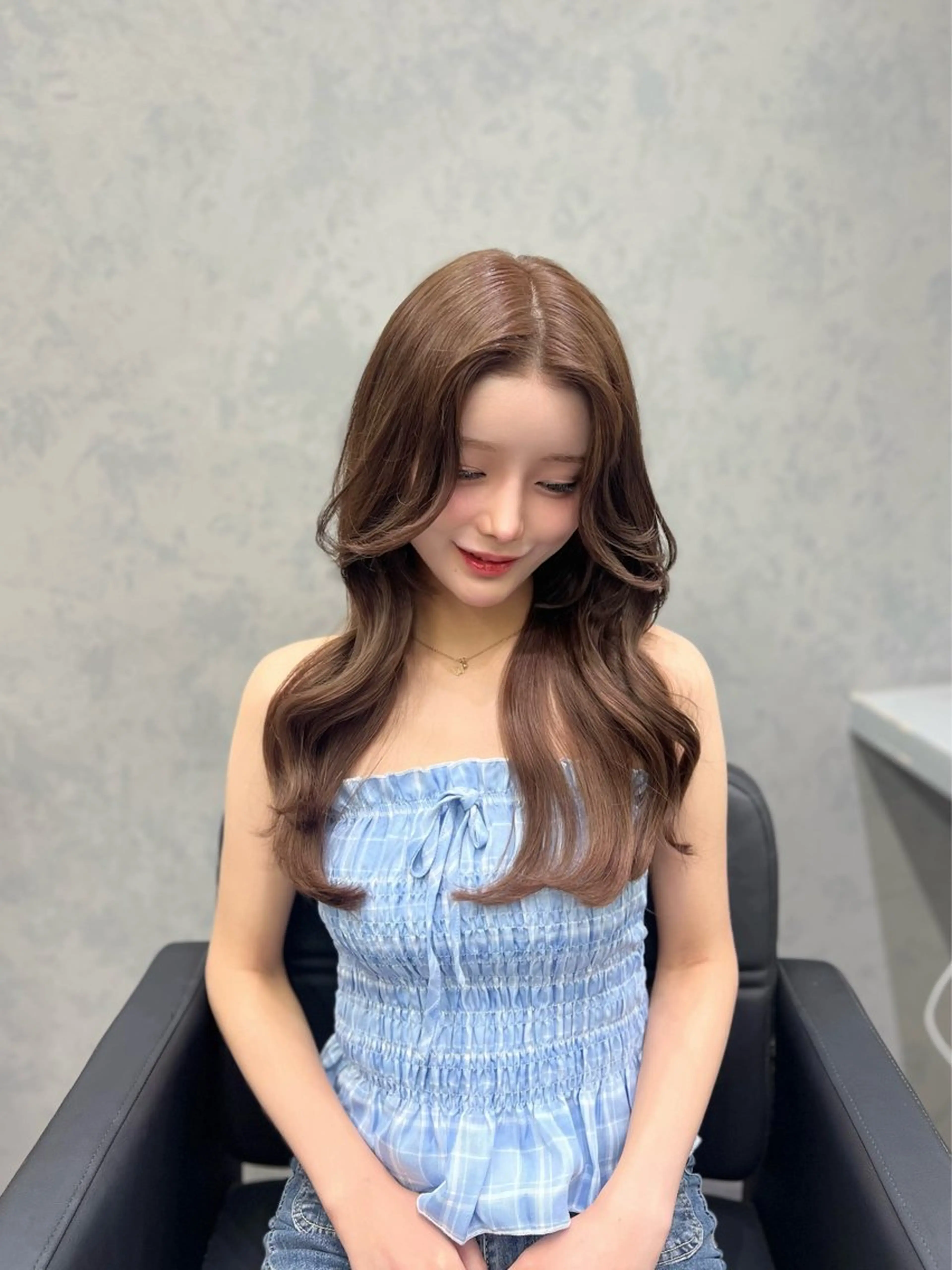 ロング カラー エクステ ロング ヘアカラー エクステ 【elyts】 COCOROのヘアスタイル