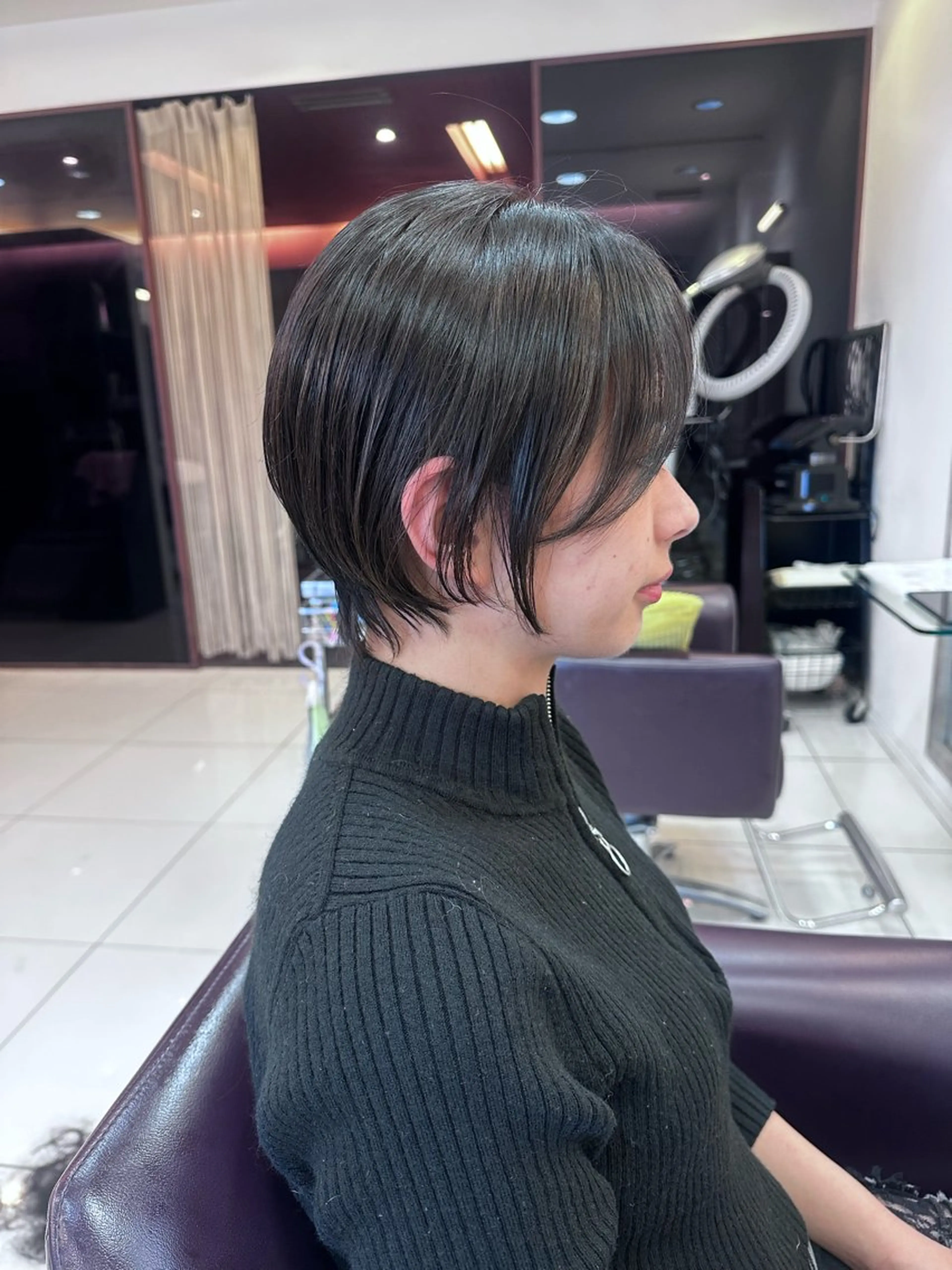 ショート ショートヘア 石井 麻鈴のヘアスタイル