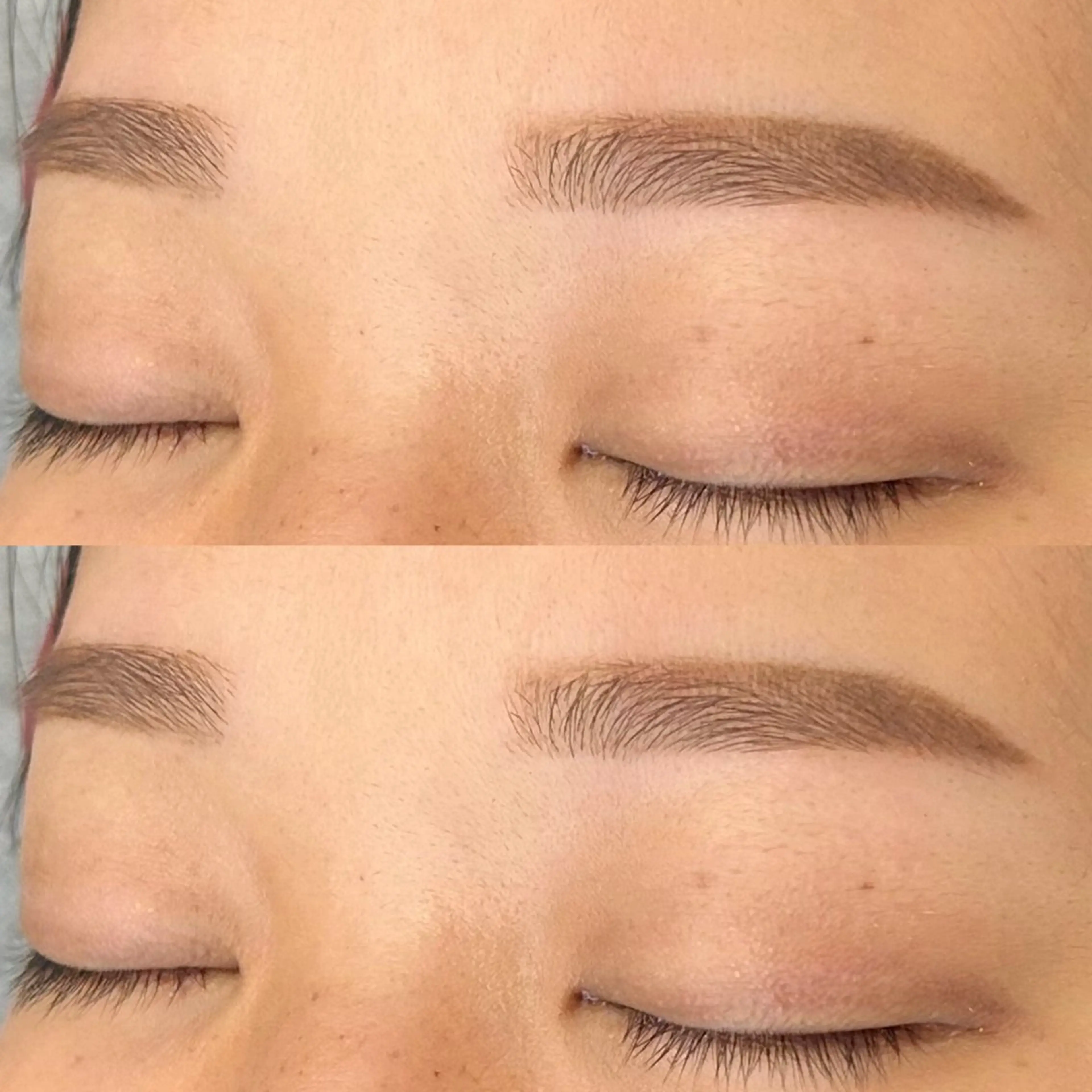 デザインお決まりの方☆眉毛Wax脱毛＋アイブロウカラー＋メイク仕上げの写真