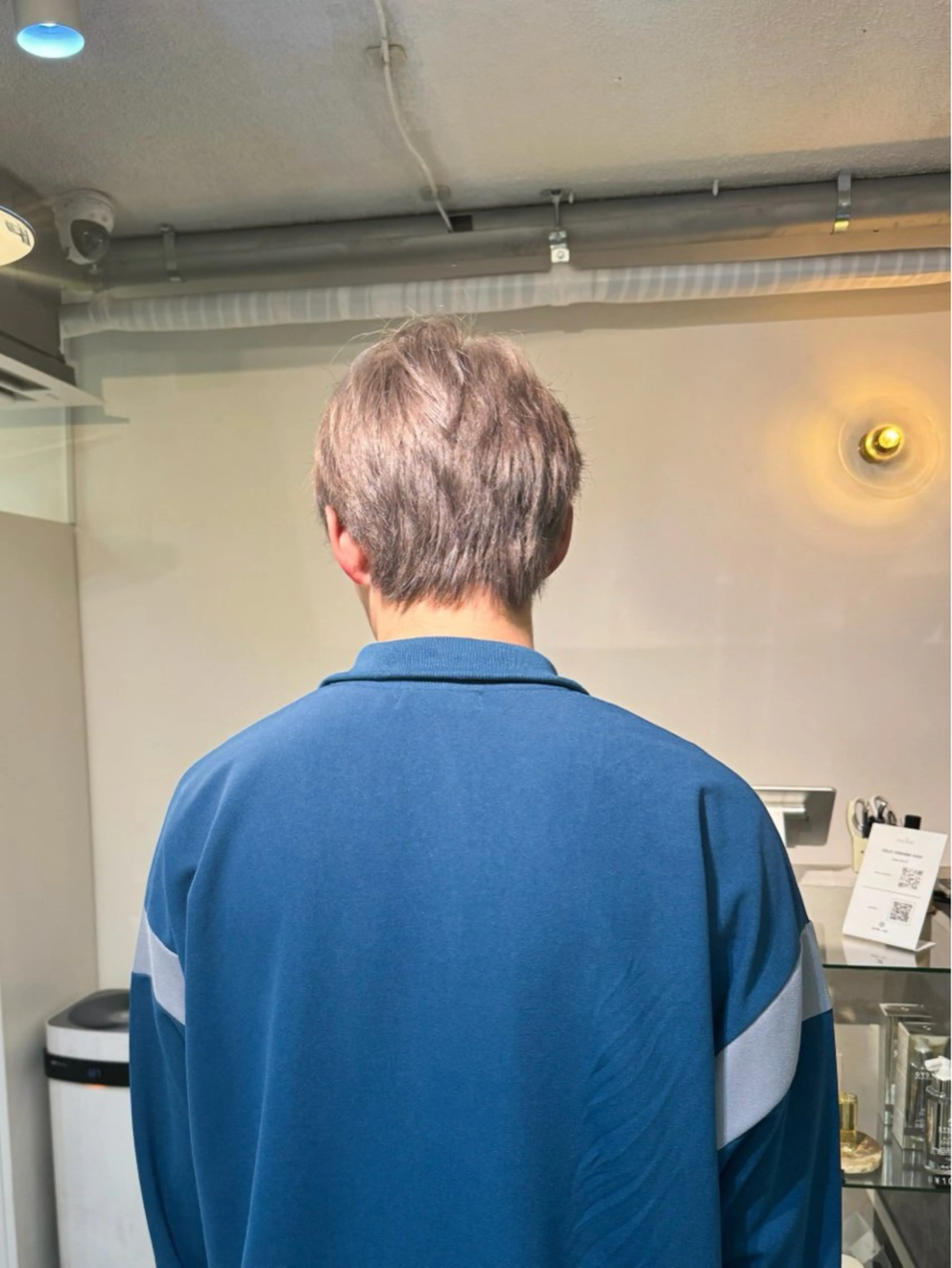 カラー メンズ メンズブリーチ メンズハイトーン ブリーチ ハイトーンカラー Seeknext // Rukaのヘアスタイル