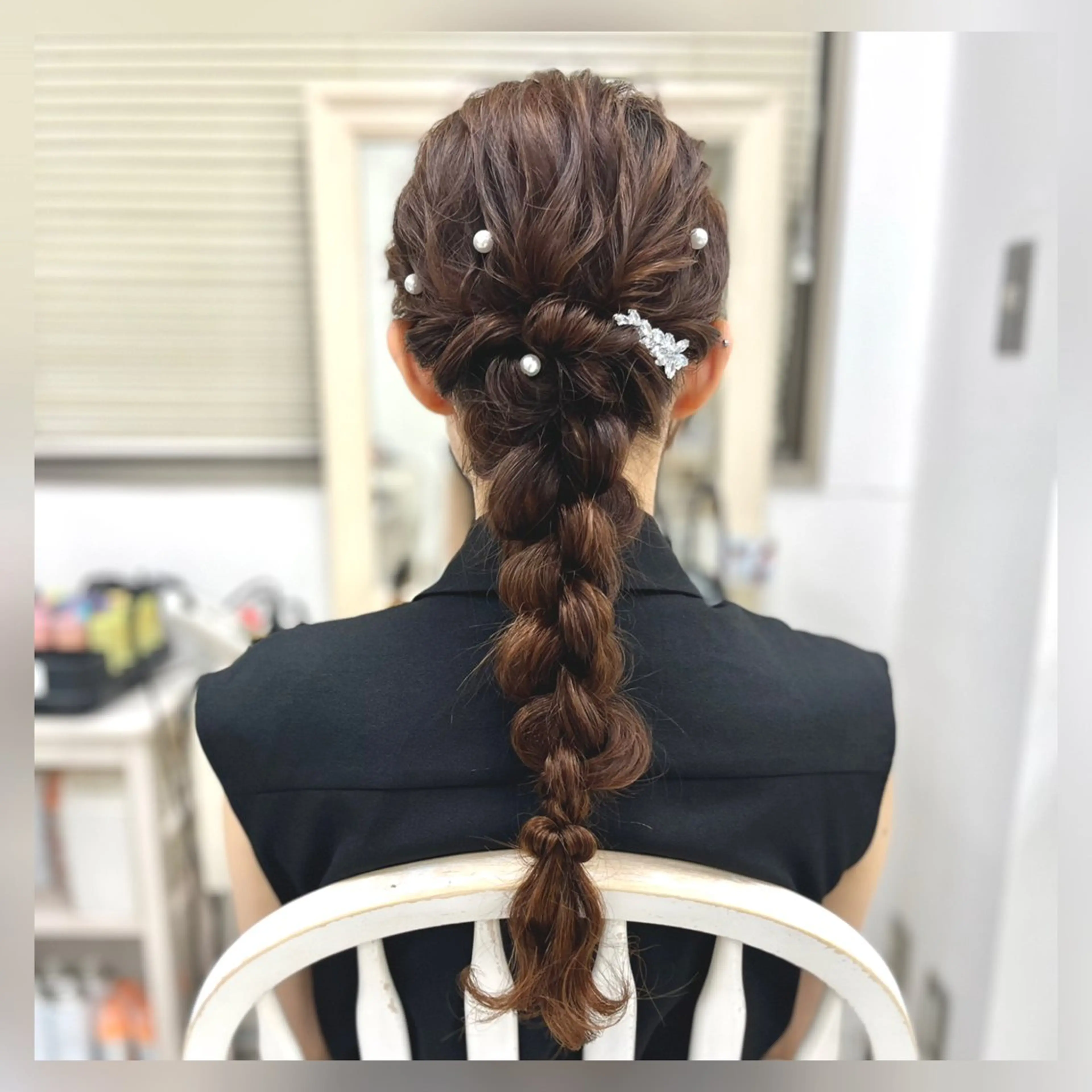 ヘアアレンジ 似合わせヘアメイク 💐オダギリチアキのヘアスタイル