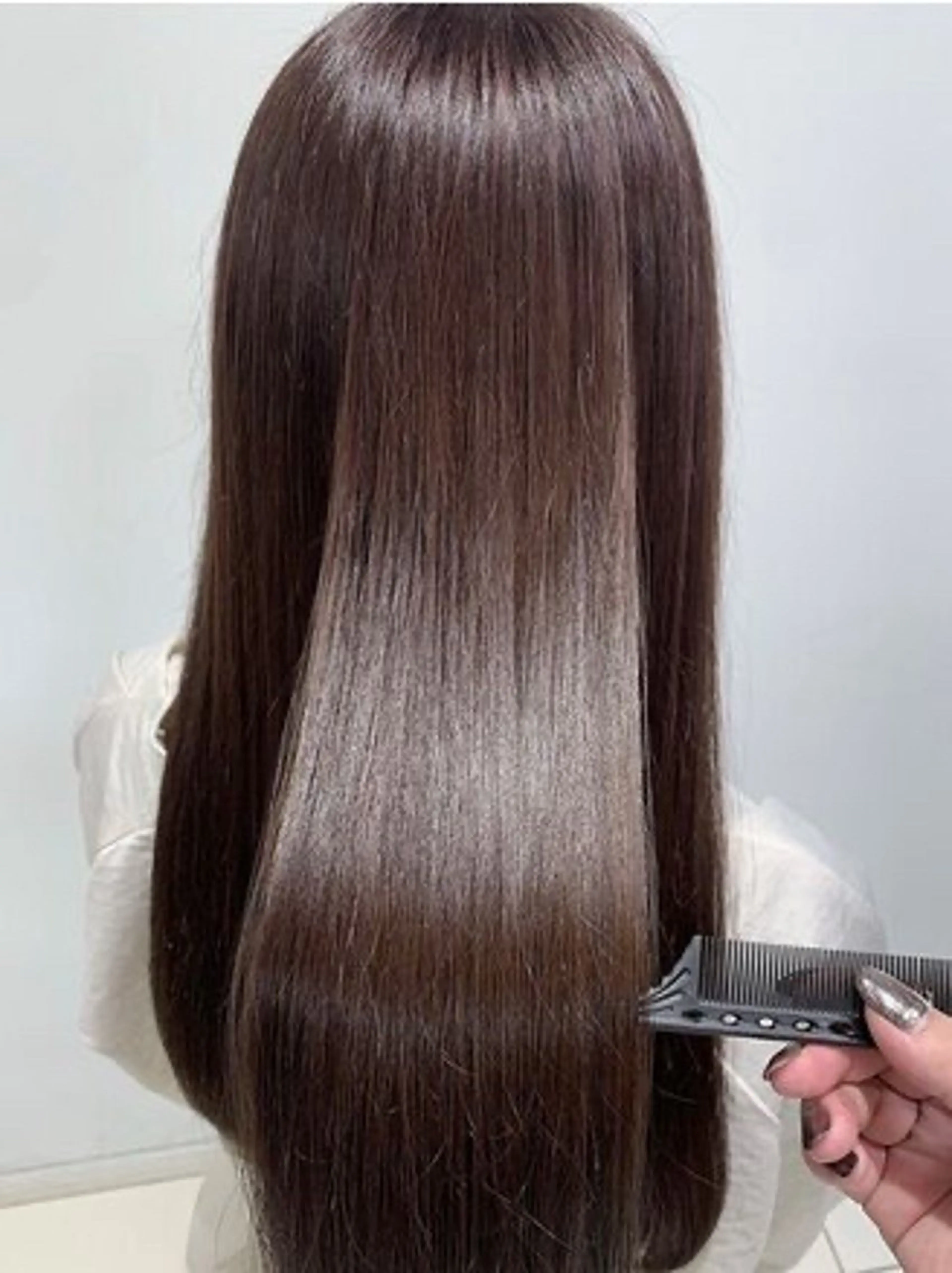 カット+縮毛矯正+炭酸泉+Aujua３step【sh＆tr付き】【¥15440⇒¥12440】の写真