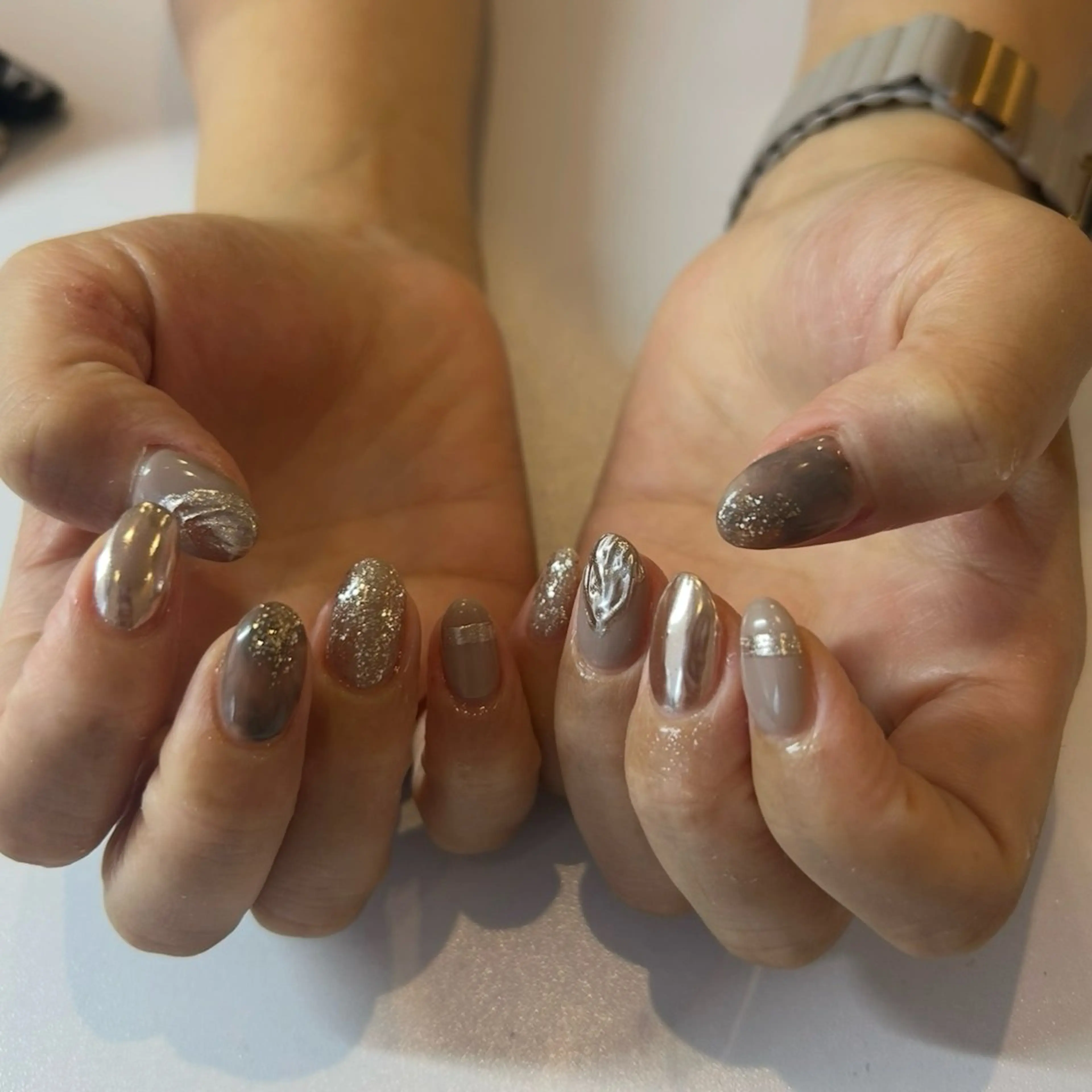 ネイル アートネイル REJOUIR本陣 hirayamaのヘアスタイル