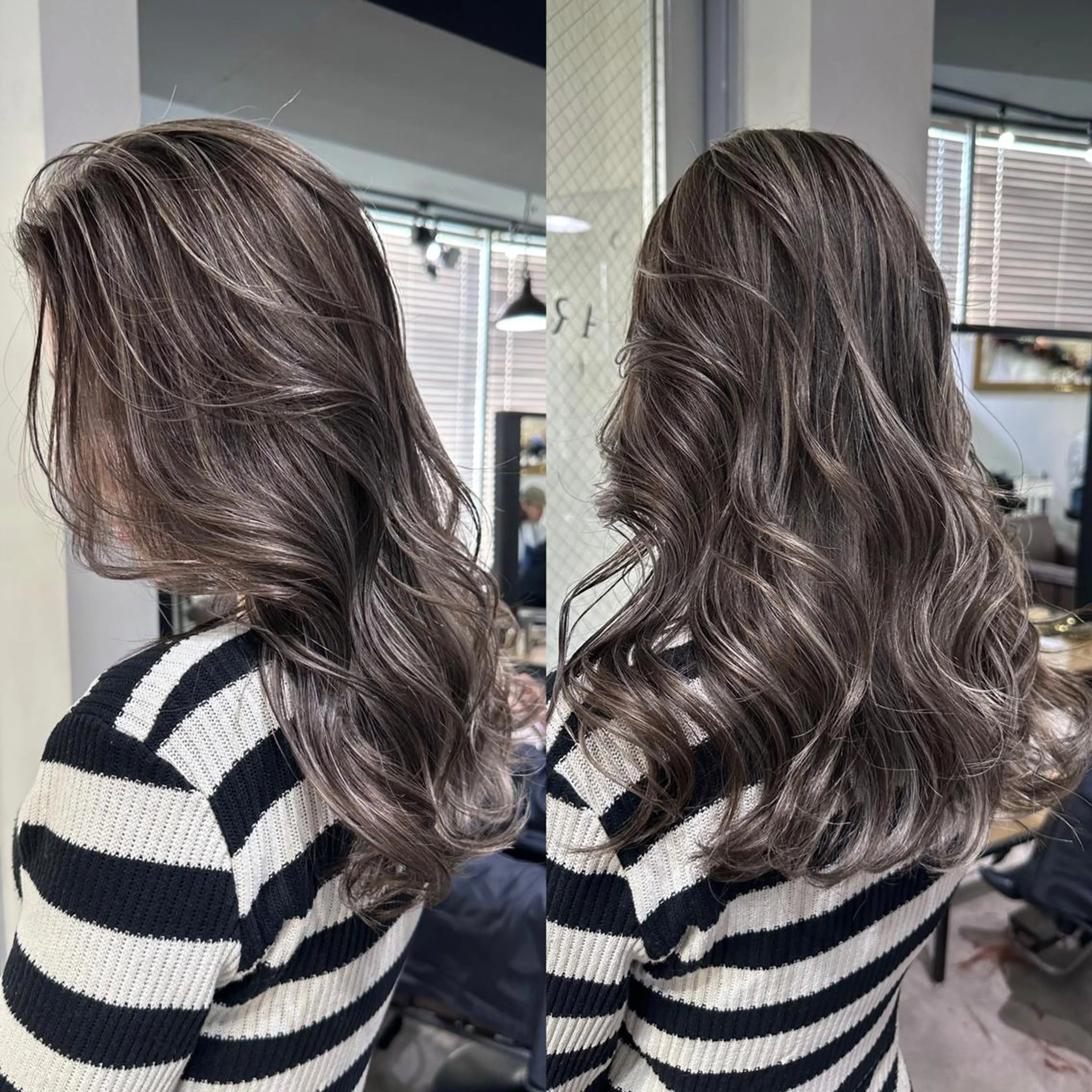 セミロング ブリーチ✨ハイライト メンズヘア/アヤノのヘアスタイル