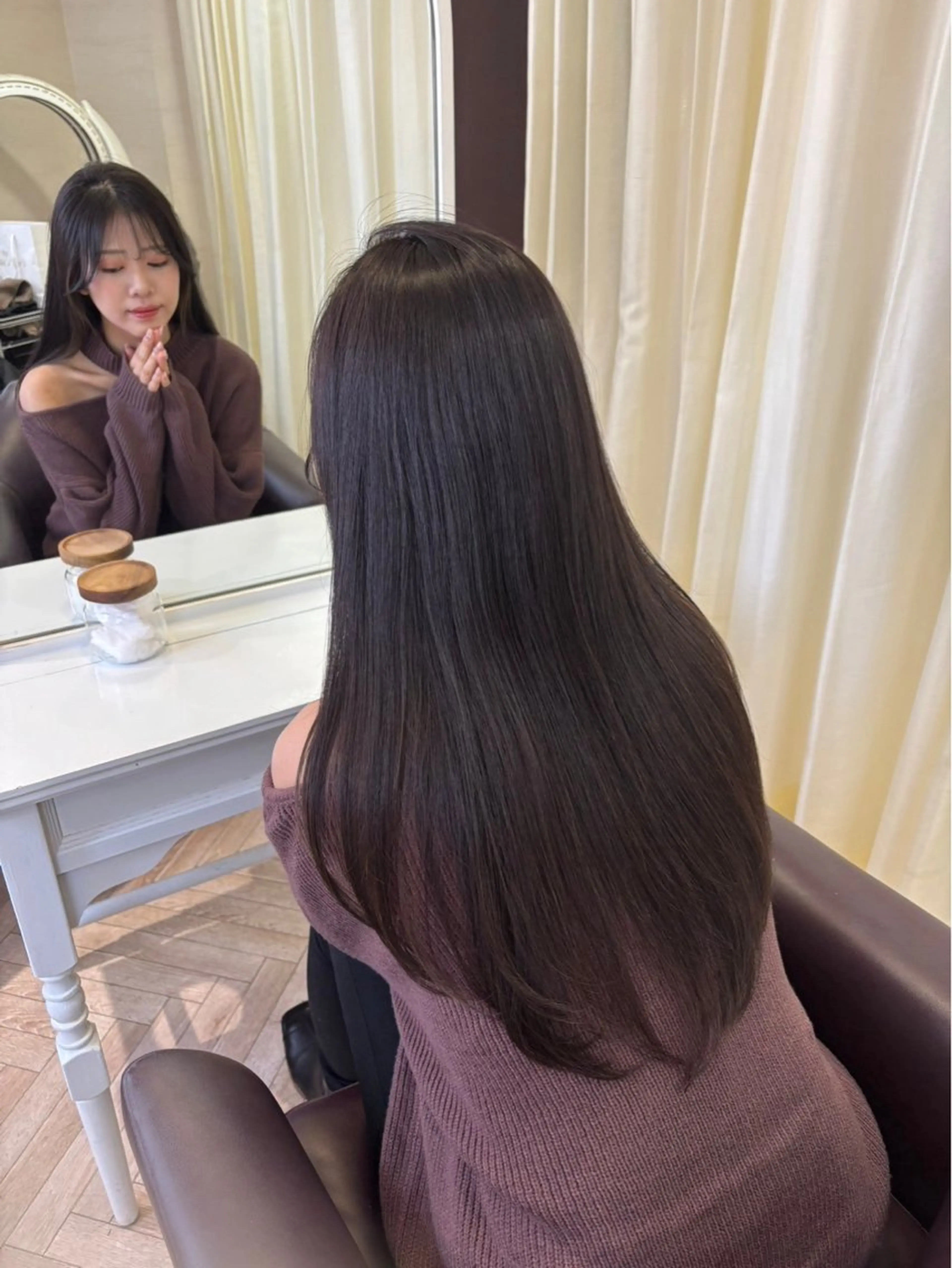 セミロング 深見 隆太/髪質改善 【縮毛矯正】のヘアスタイル