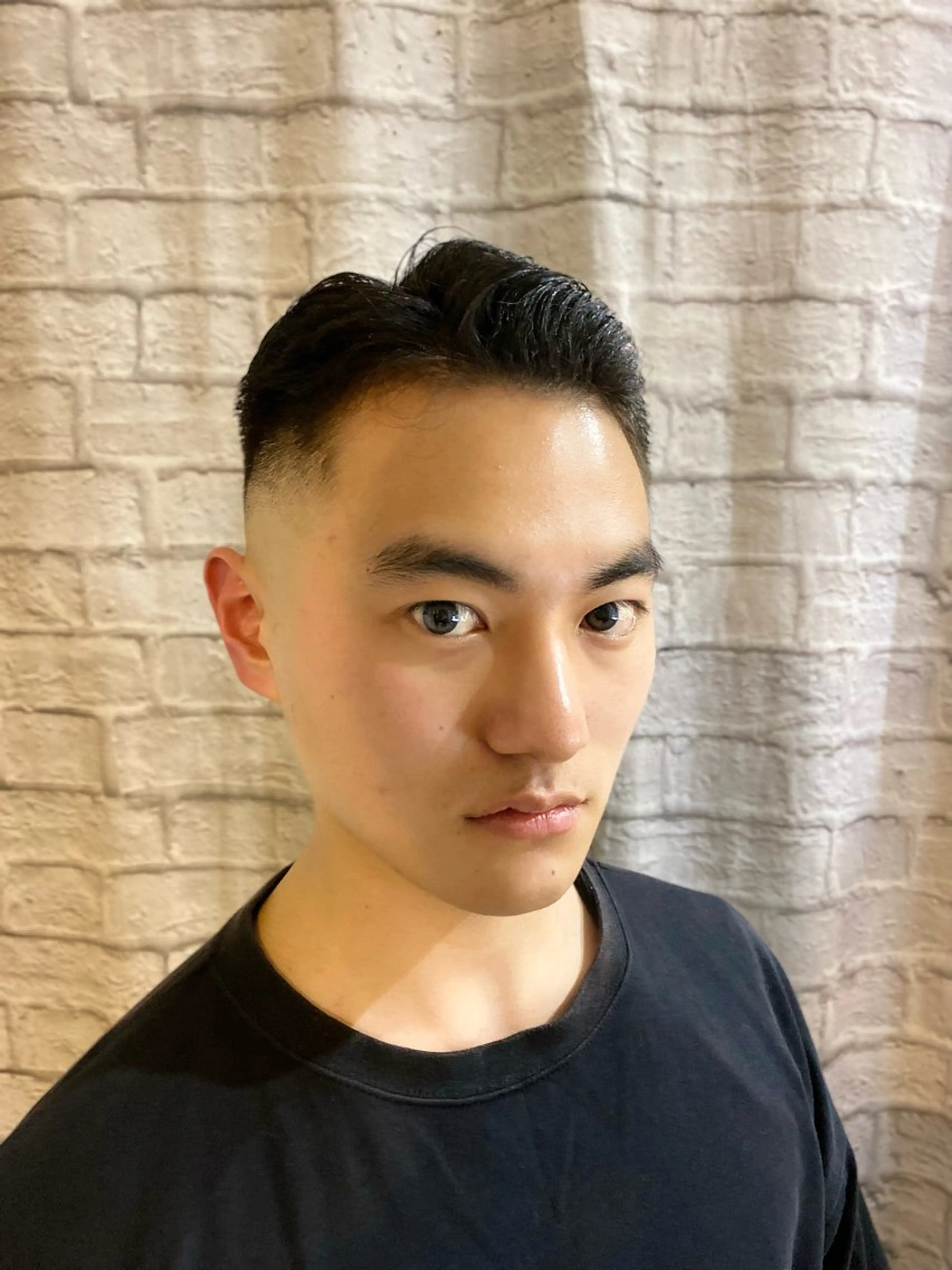 ショート メンズ フェードカット グレイスフルバーバー 赤坂見附店 前田真政のヘアスタイル