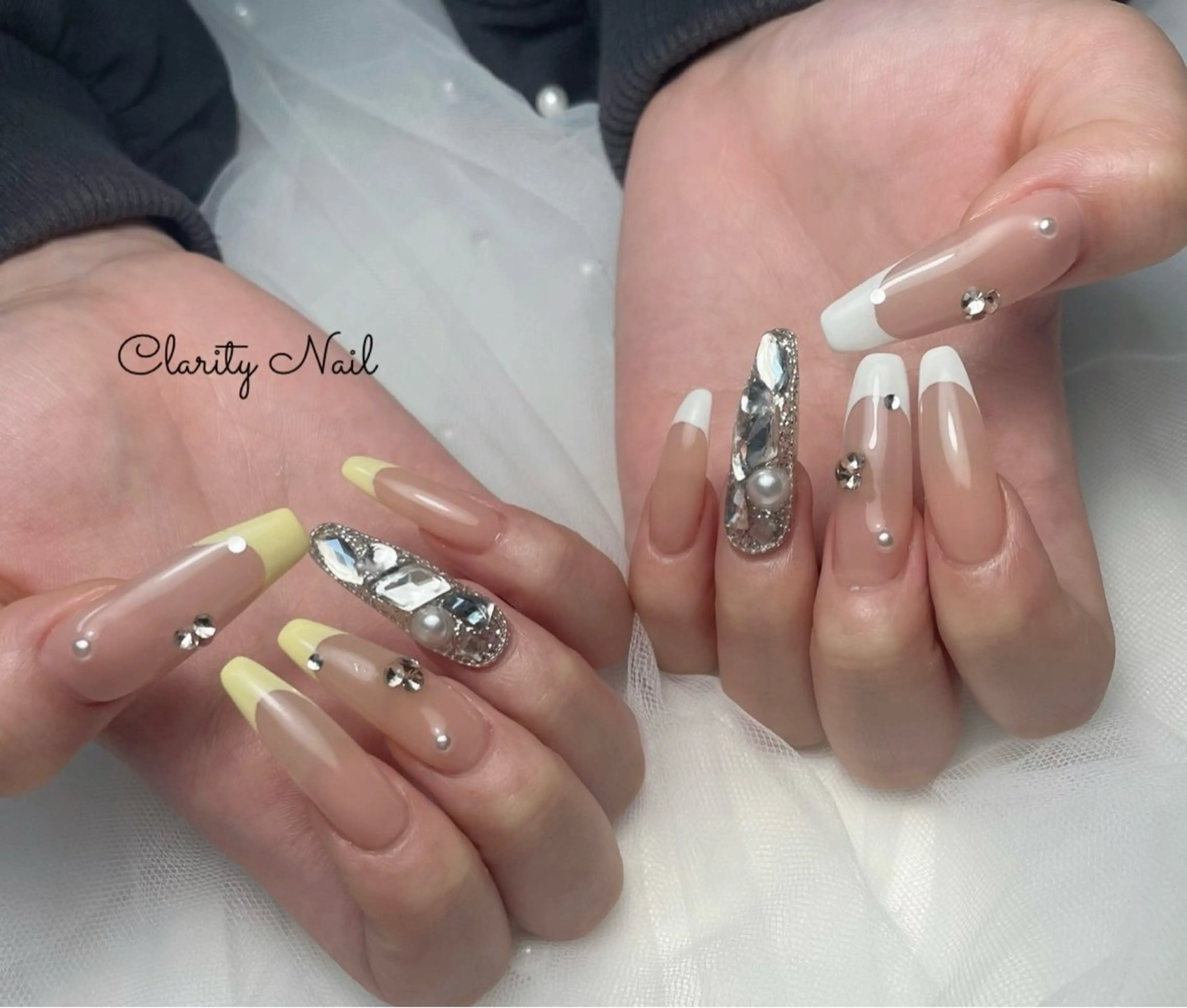ネイル アートネイル 持ち込み ハンドネイル Clarity Nailのネイルデザイン