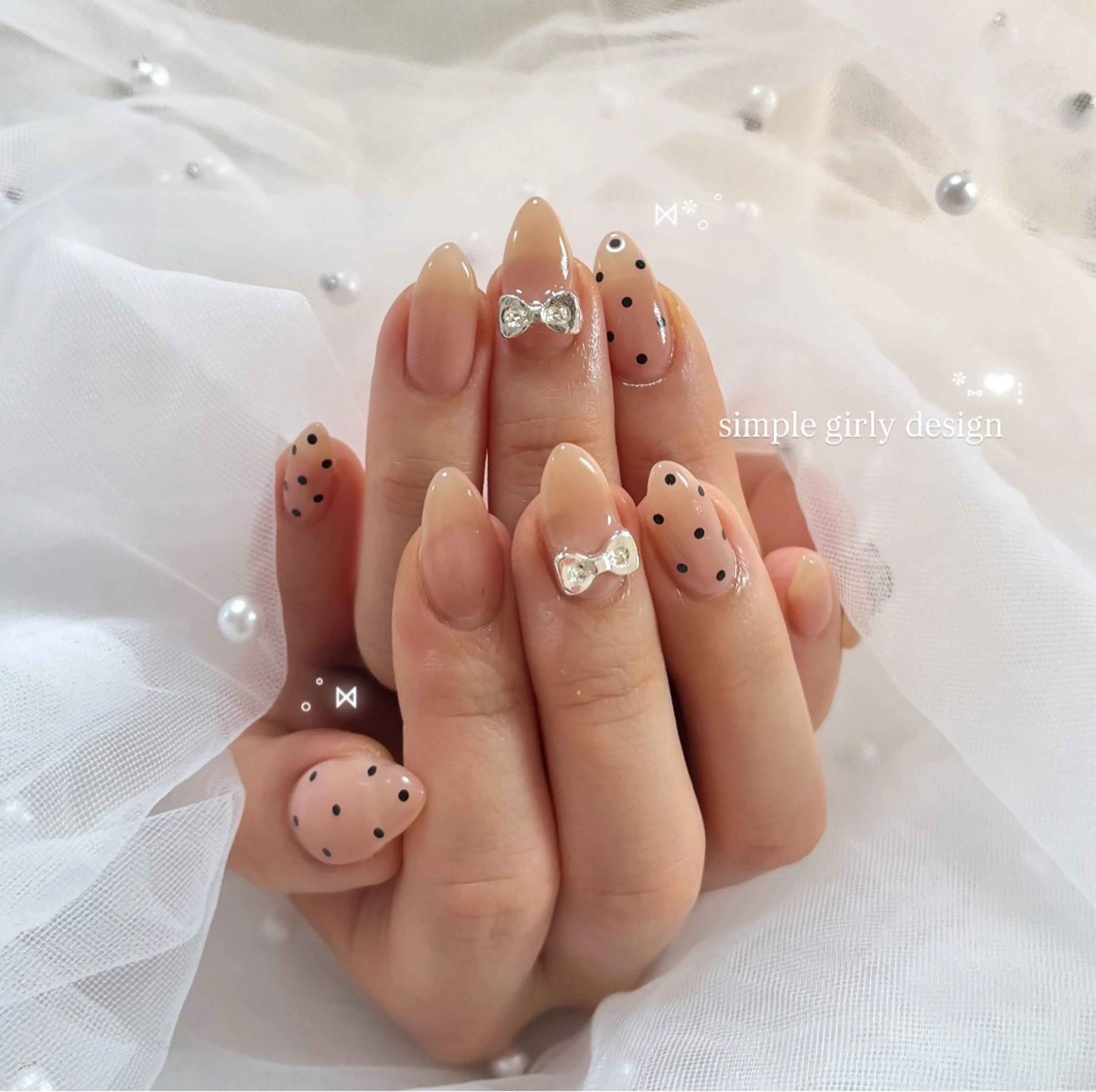 ネイル ハンドネイル Blanche mimi.u_aのネイルデザイン