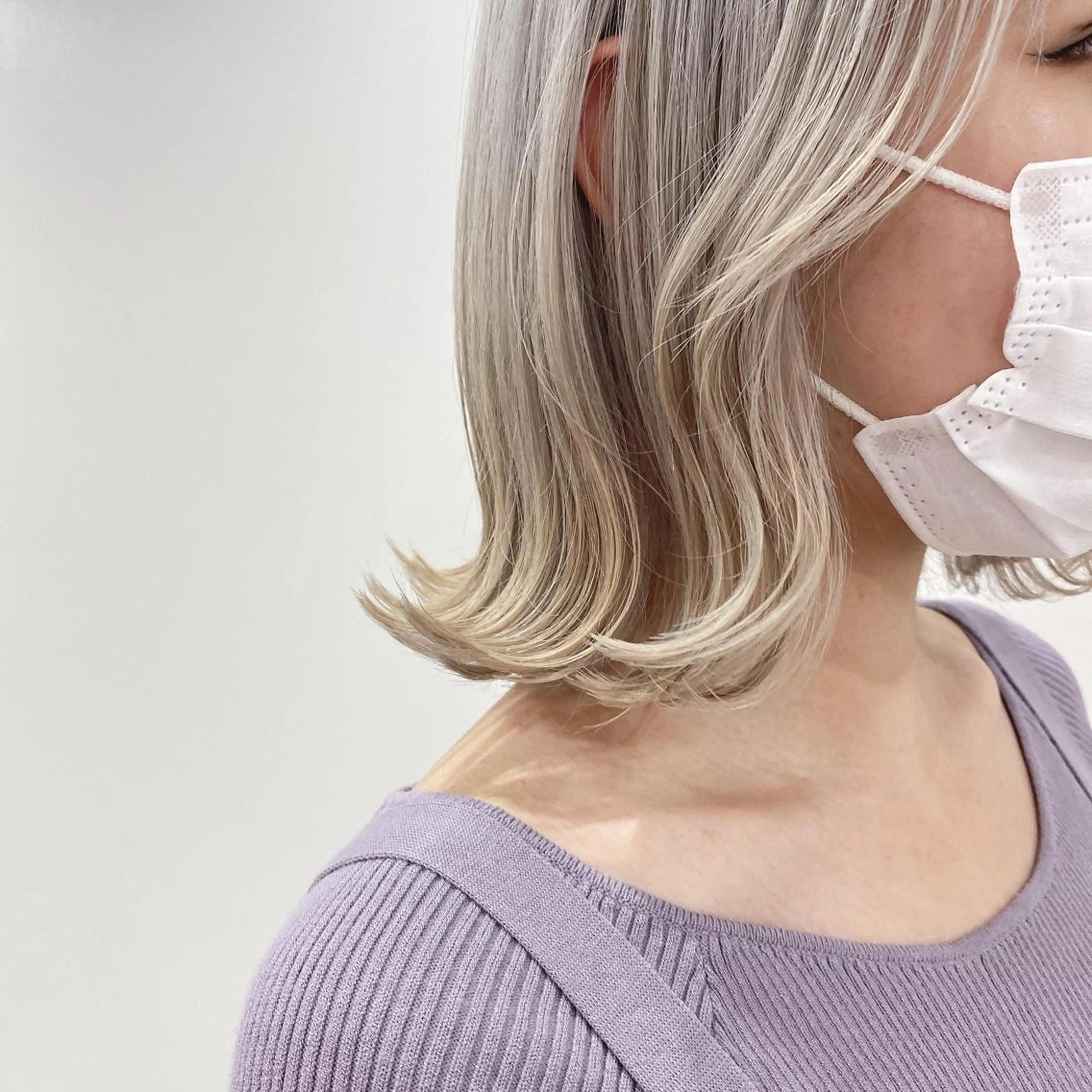 ショート カラー マンツーマン女性 美容師 奏のヘアスタイル