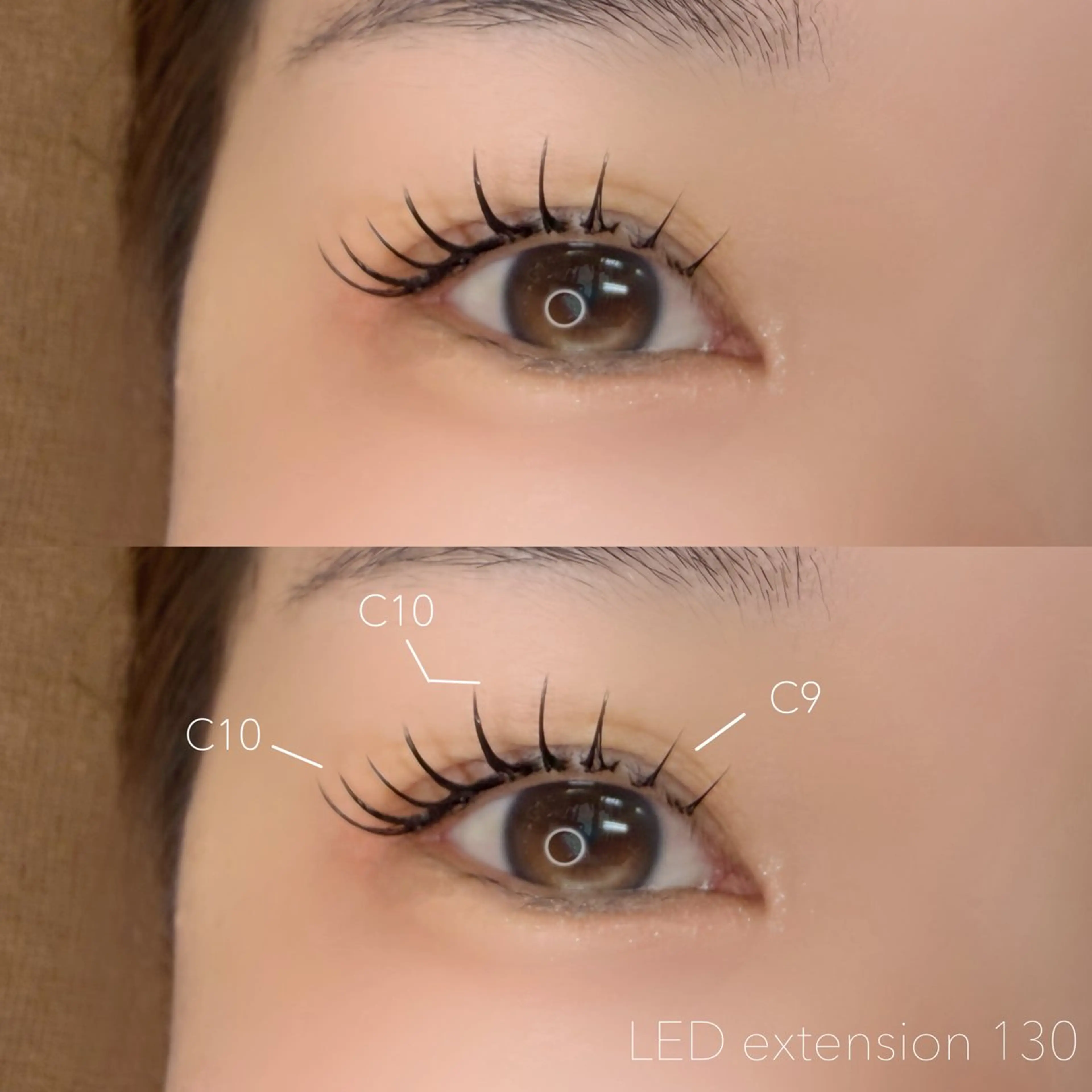 マツエク・マツパ 束感まつ毛 Cカール ナチュラル マツエク Mintelash ︴mioのマツエク・マツパデザイン