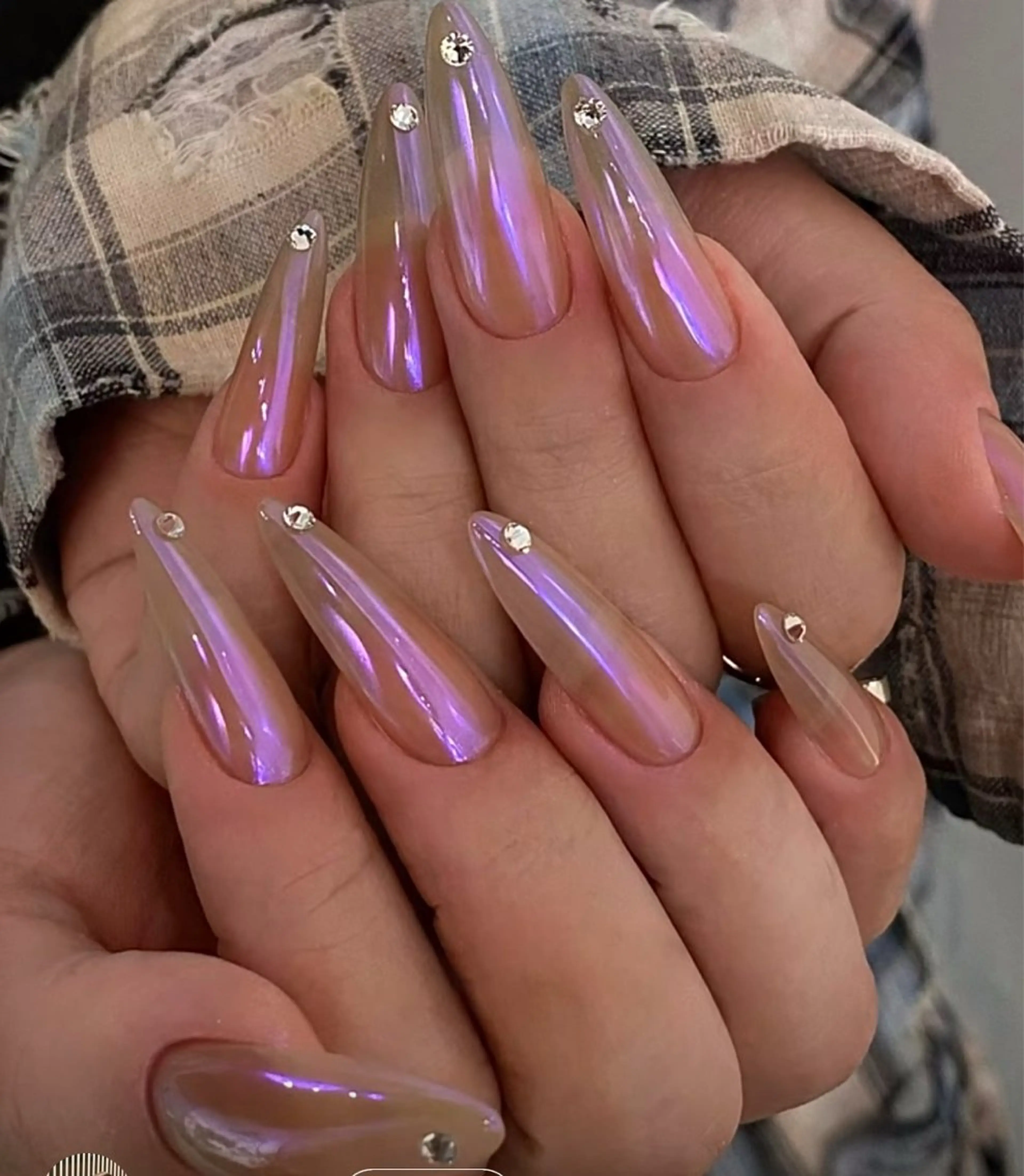 🌻ミラーorユニコン ワンカラー【ベース込み】❣️ソフトジェルオフ込みの写真