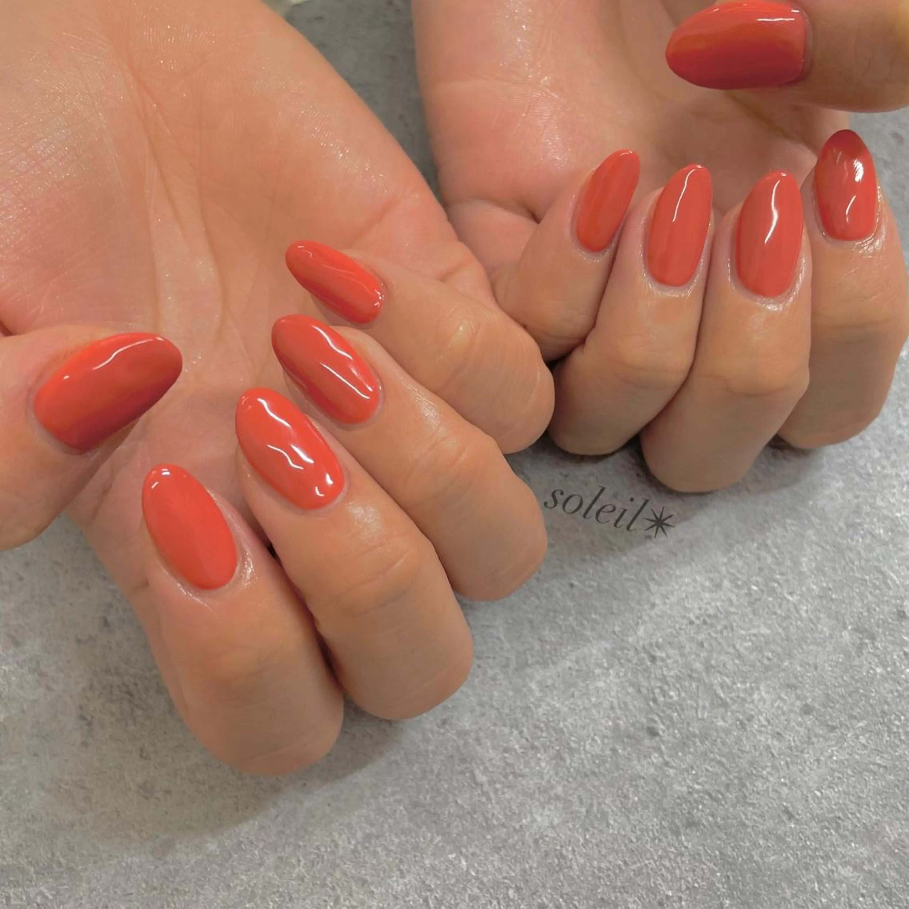 【自店オフ込み】ワンカラーネイルの写真