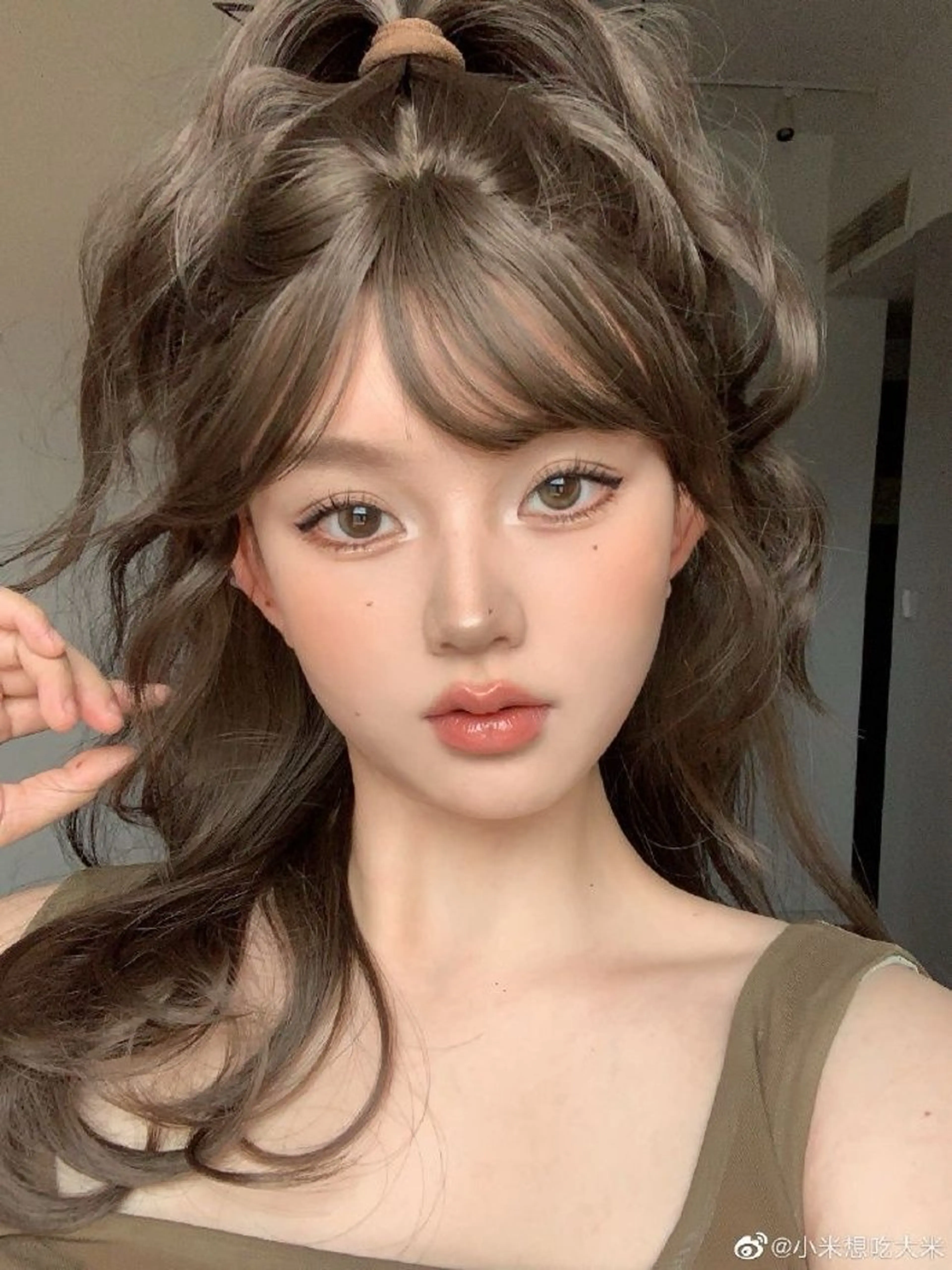 ロング 韓国風ヘア ヘアカラー 原宿／ワンホンヘア SAAYA🖤のヘアスタイル