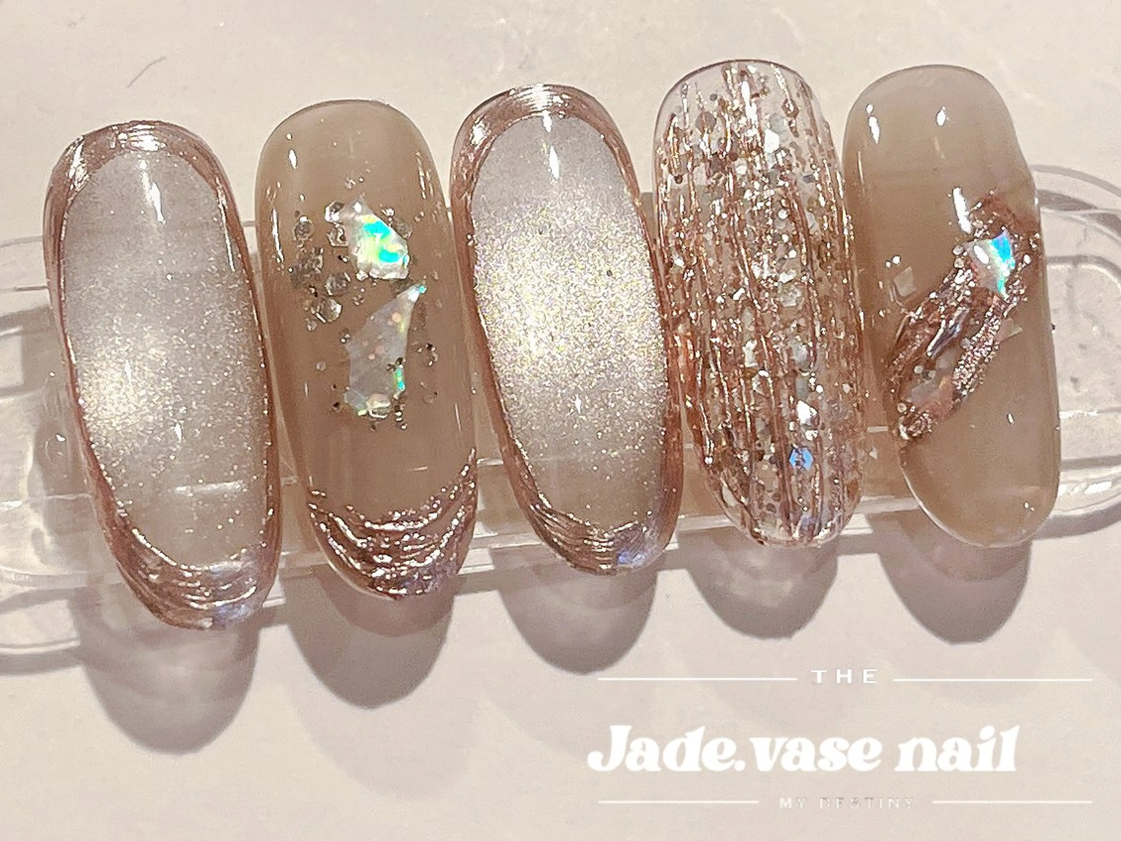 ネイル ハンドネイル ✰Jade.vase 银座のネイルデザイン