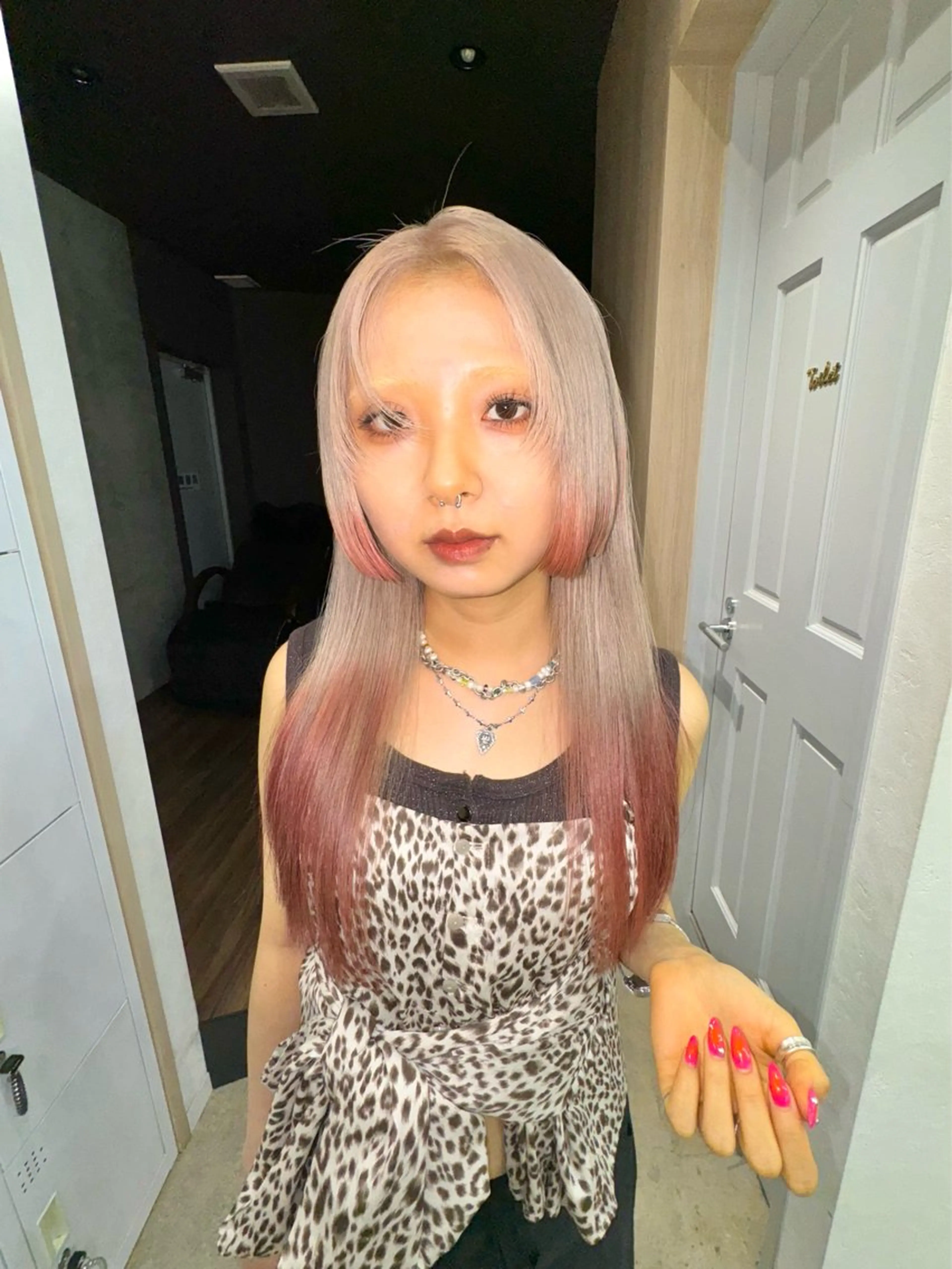 ロング カラー ヘアアレンジ カット ヘアカラー トリートメント 小顔カット/艶 カラー特化♡MIHOのヘアスタイル