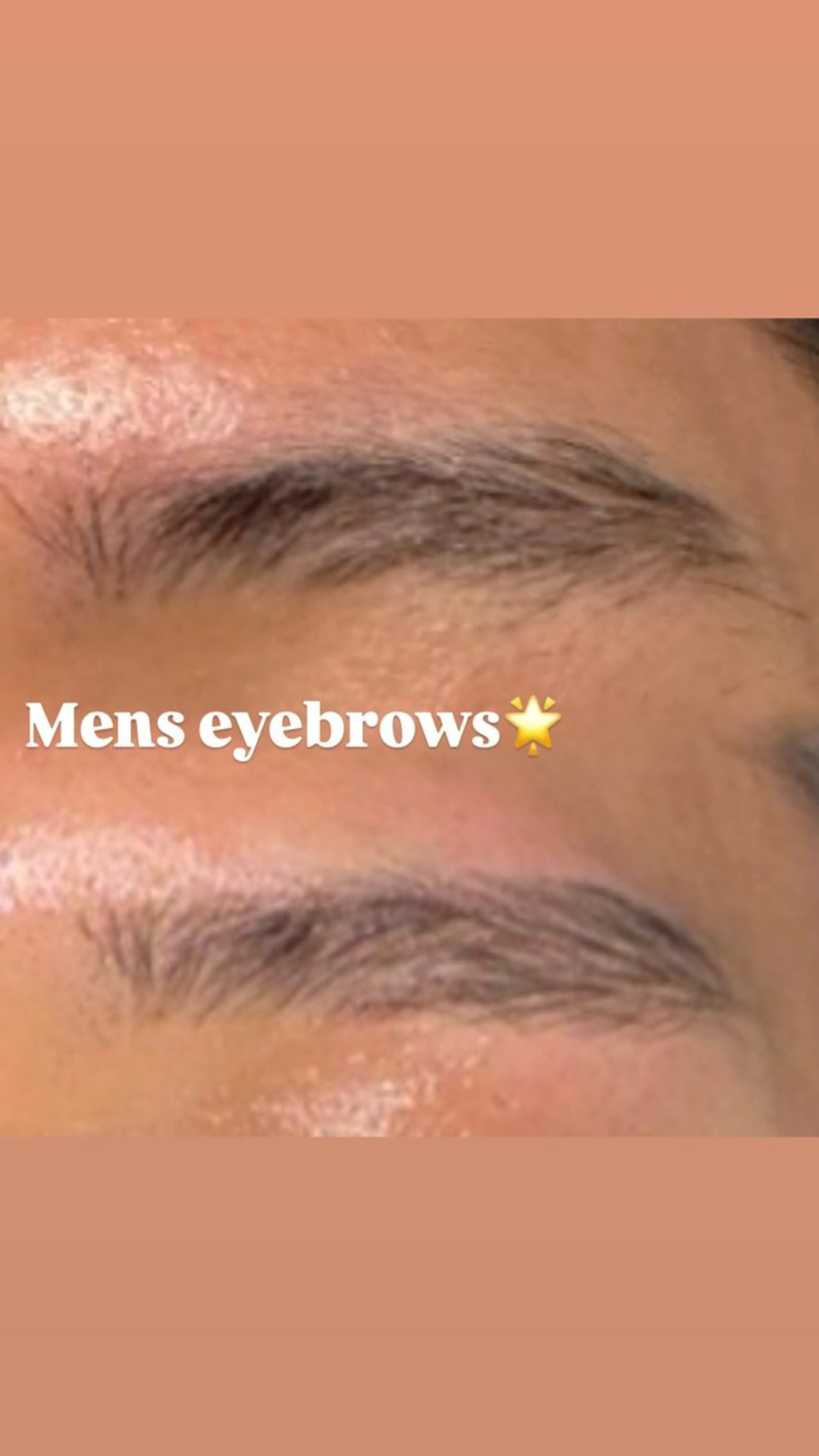 【メンズ大歓迎】美眉人気No.1✨️眉毛ワックス(メイク無し)【ワックス➕間引き】の写真
