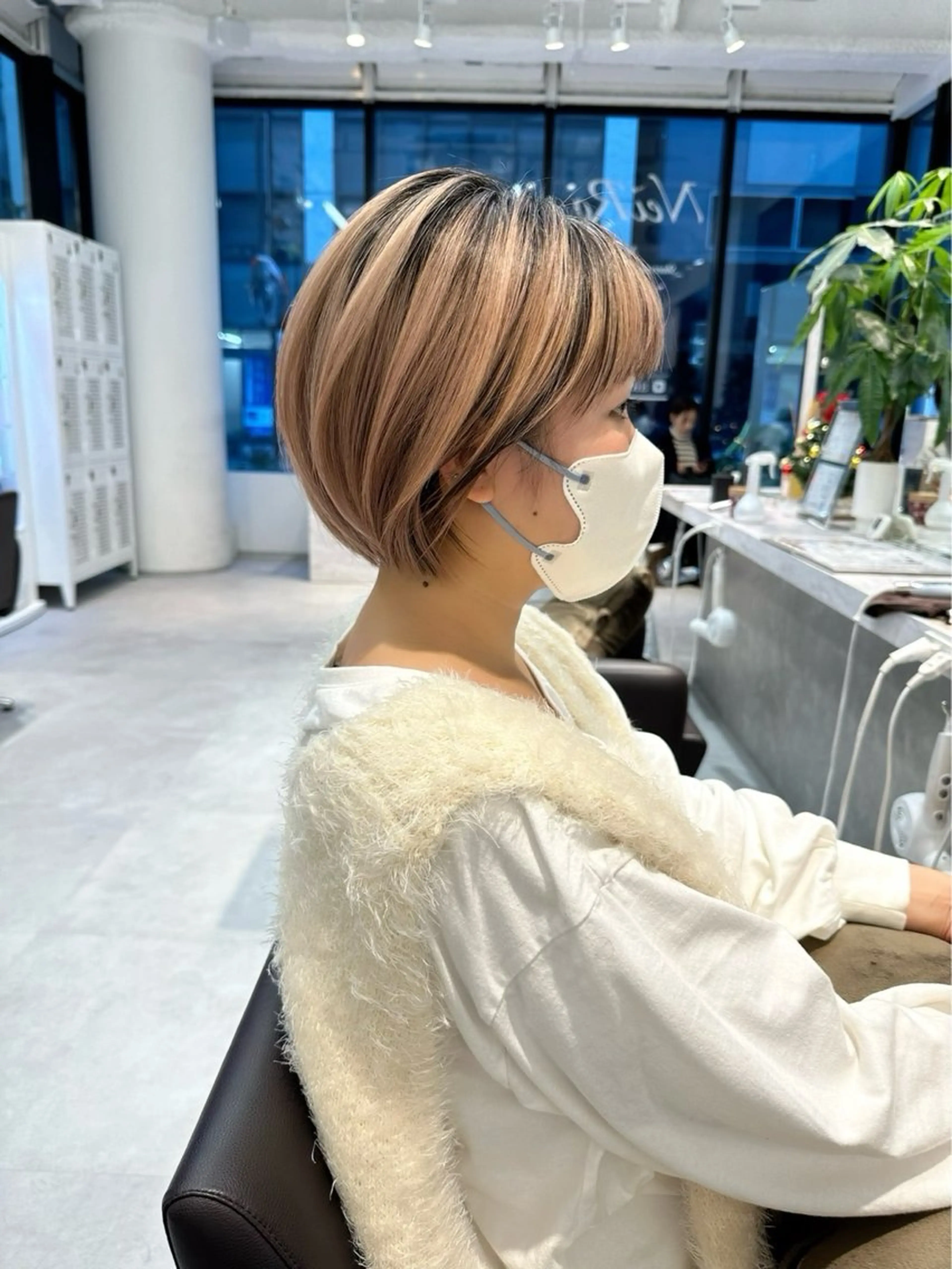 ショート 山﨑 燦人のヘアスタイル