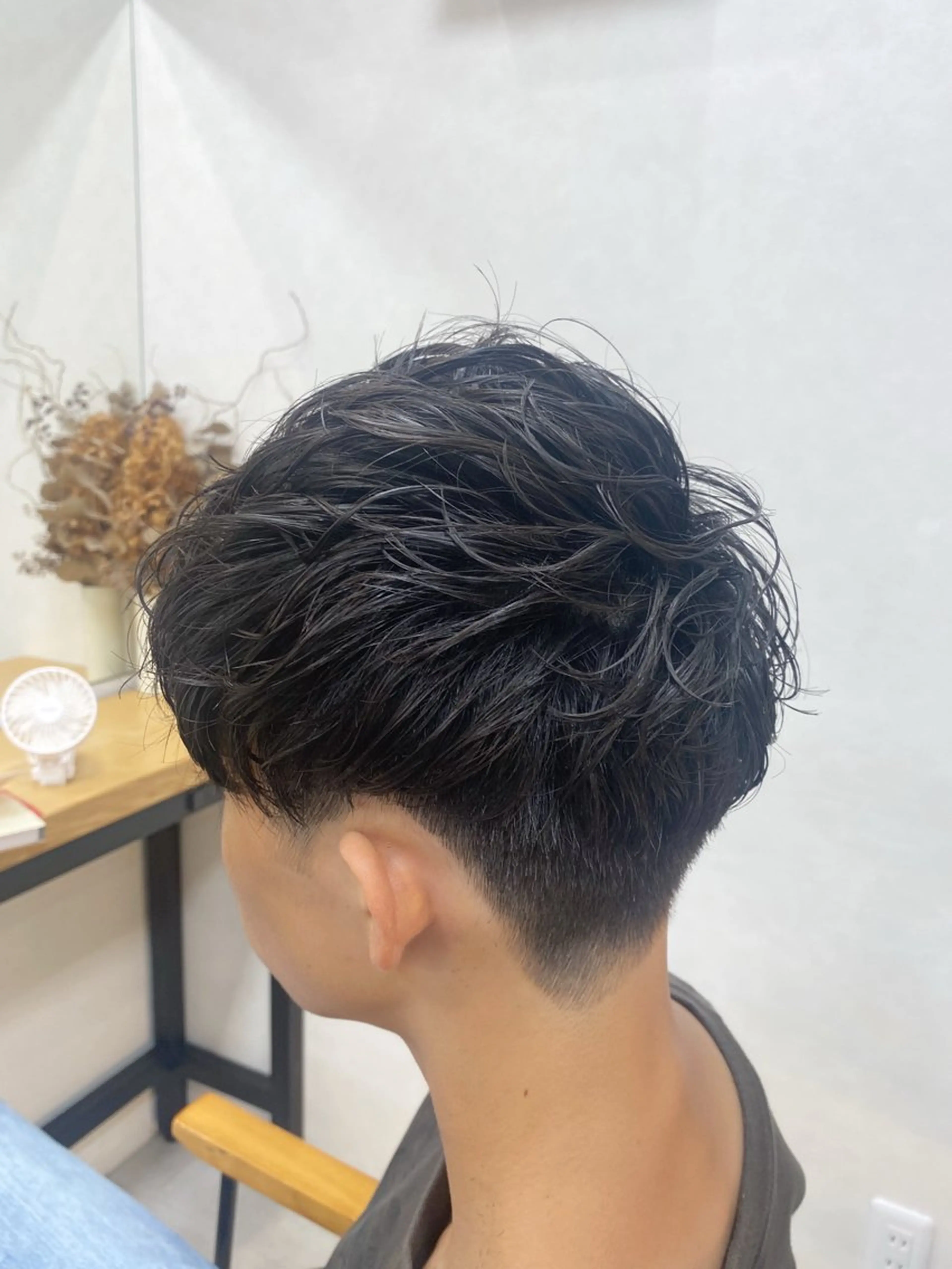 パーマ メンズ カット パーマ HIYORI🧁 登戸のヘアスタイル