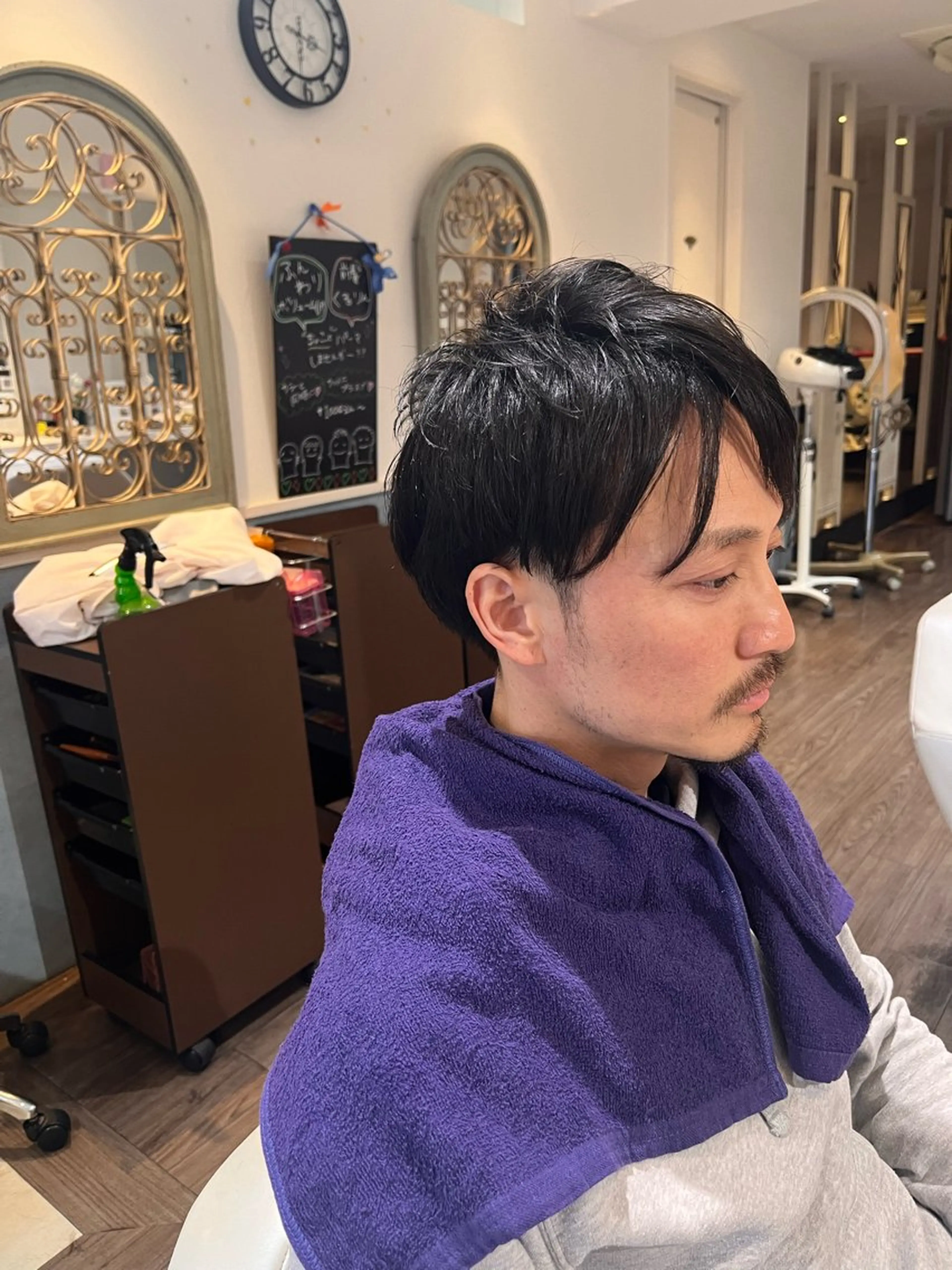 ショート メンズ 福本 好子のヘアスタイル