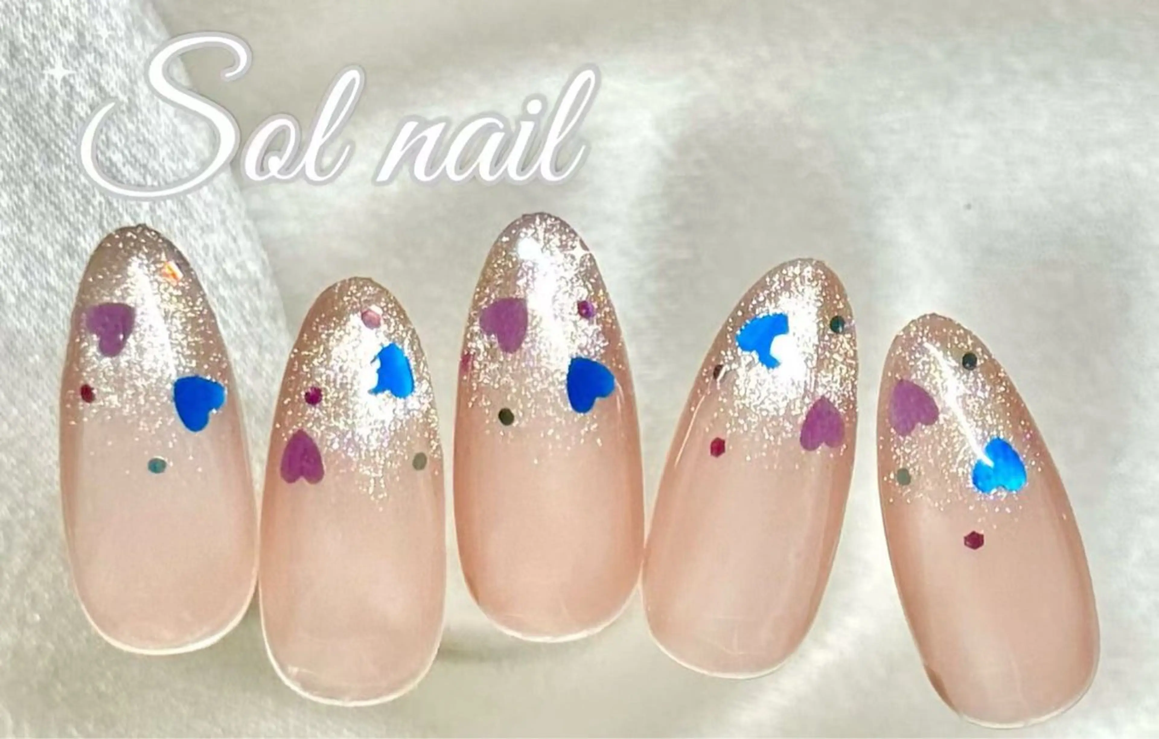 ネイル ハンドネイル ソルネイル ナナのネイルデザイン