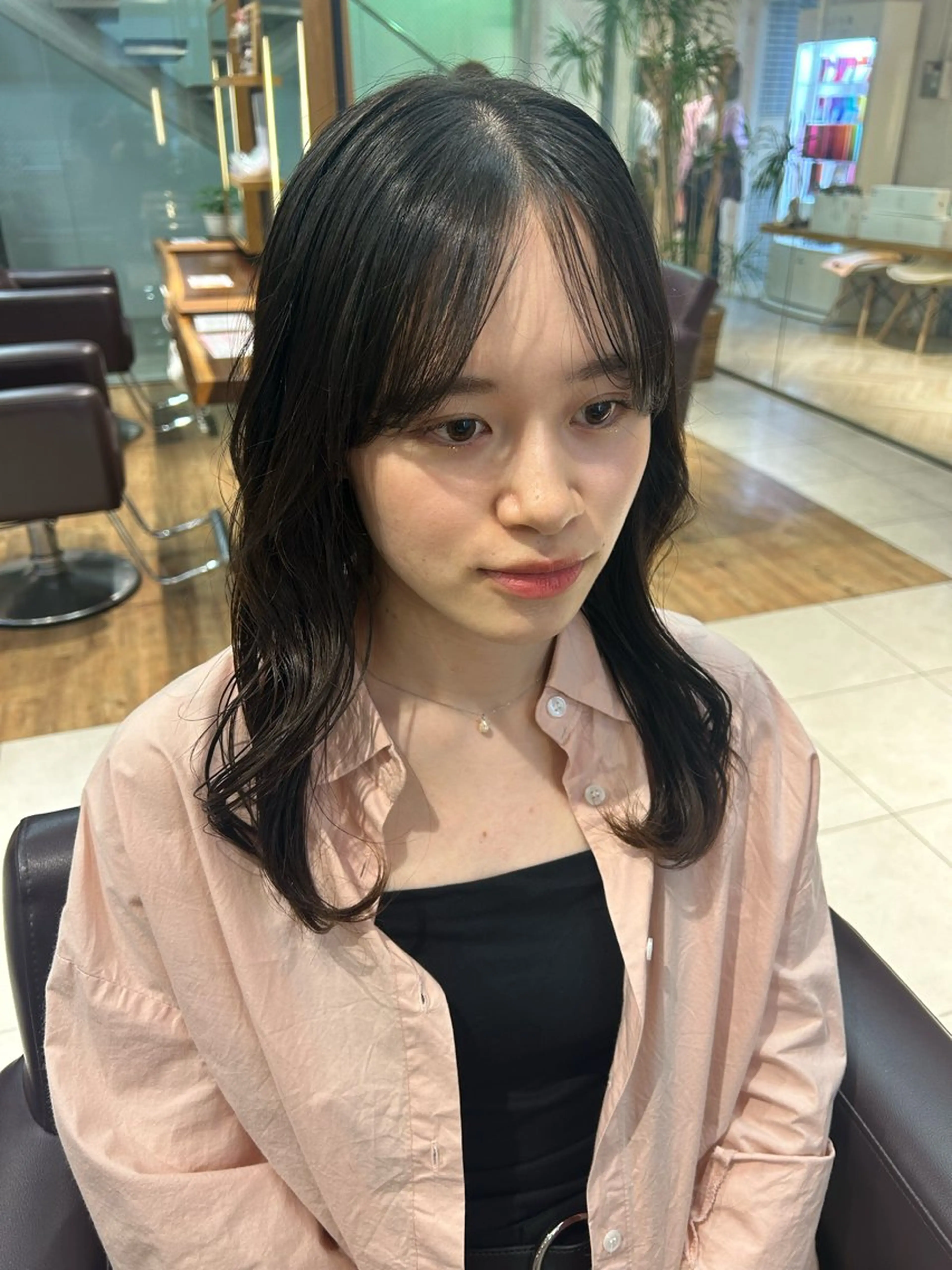 ミディアム ヨシンモリ 韓国風ヘア 艶カラー🌸アレンジ 🌹Sally🕊️のその他イメージ