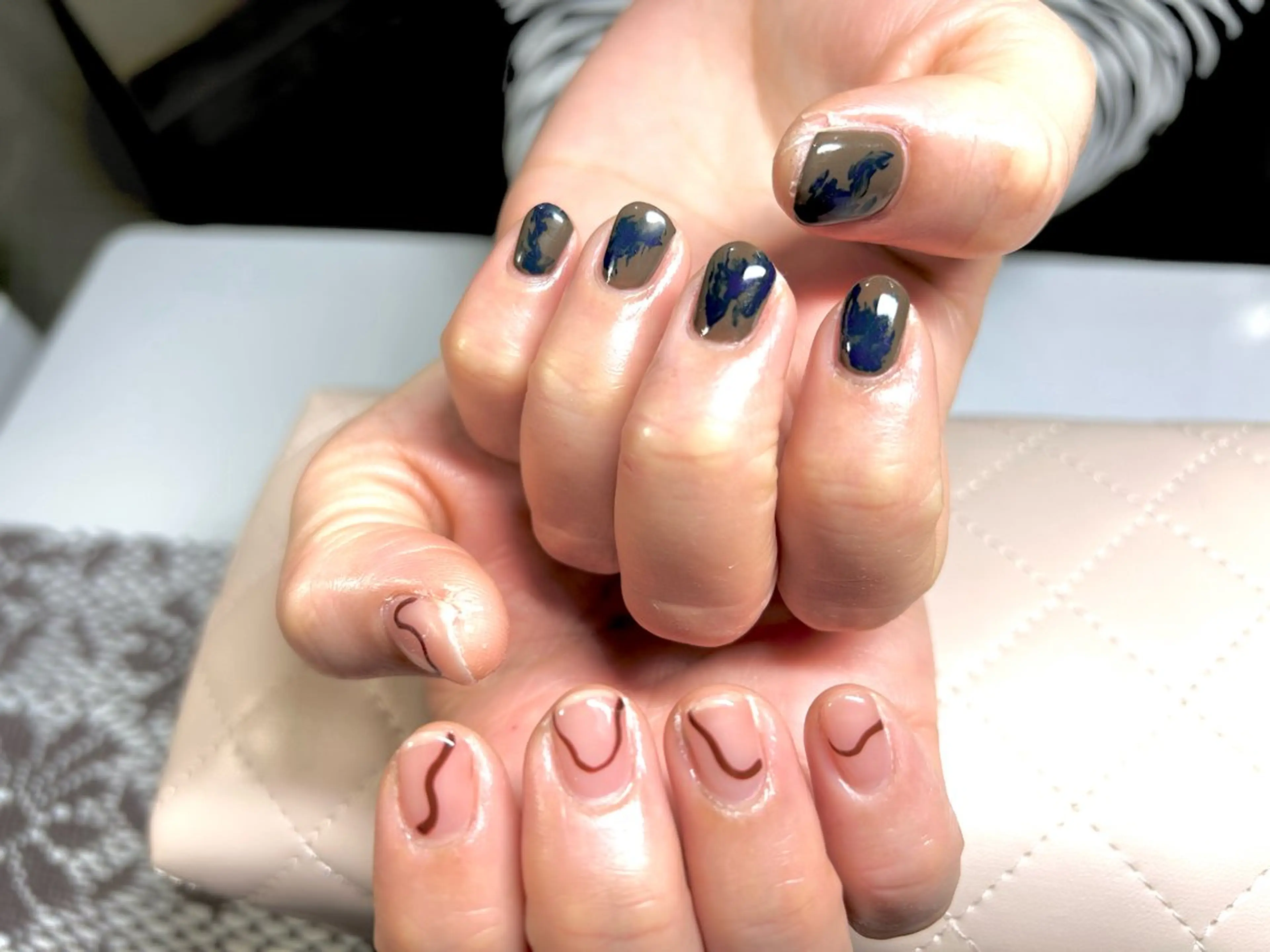 ネイル ハンドネイル Mela ミユ🌼.*のネイルデザイン