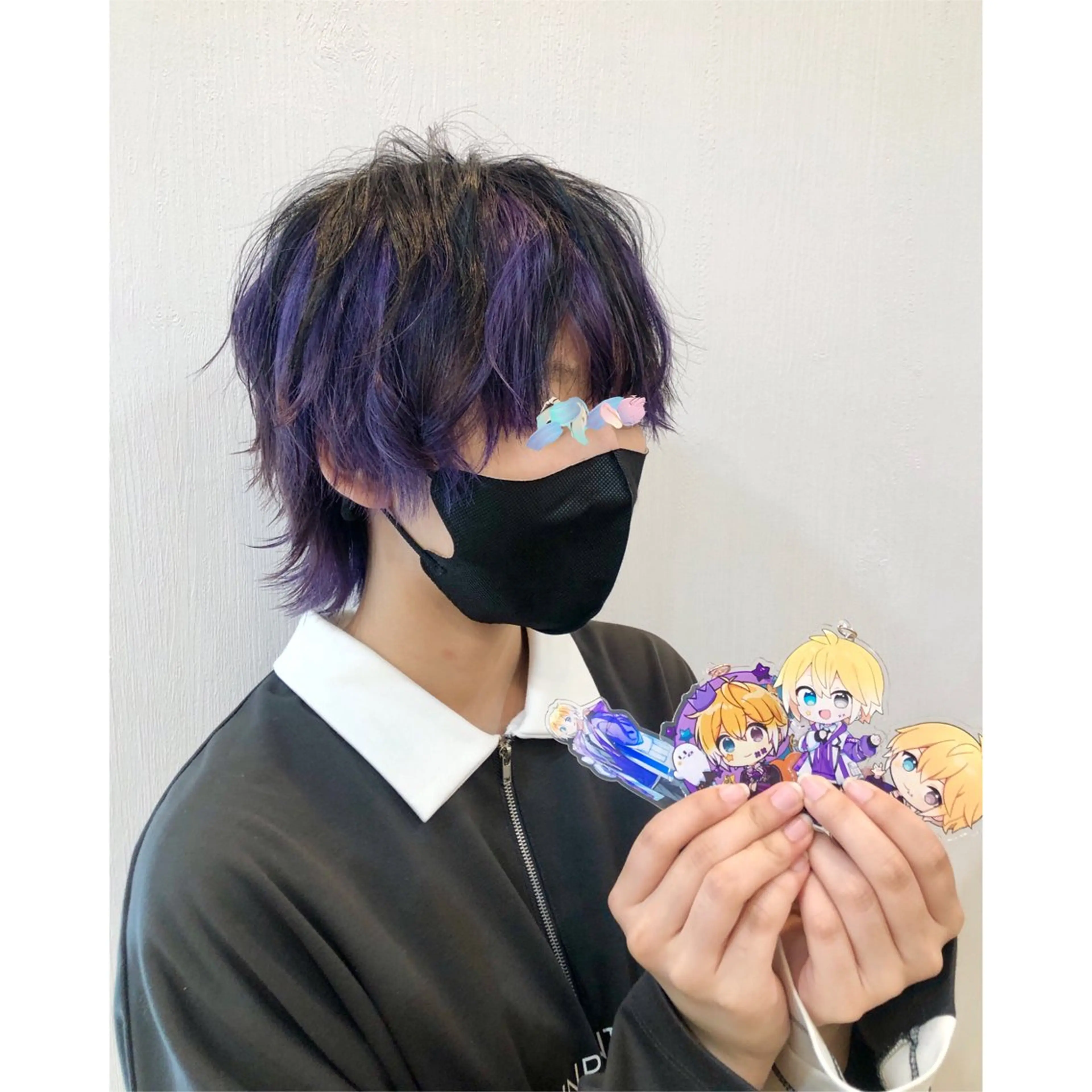 ショート カラー 推しカラー✨ オタク美容師ユウカのヘアスタイル