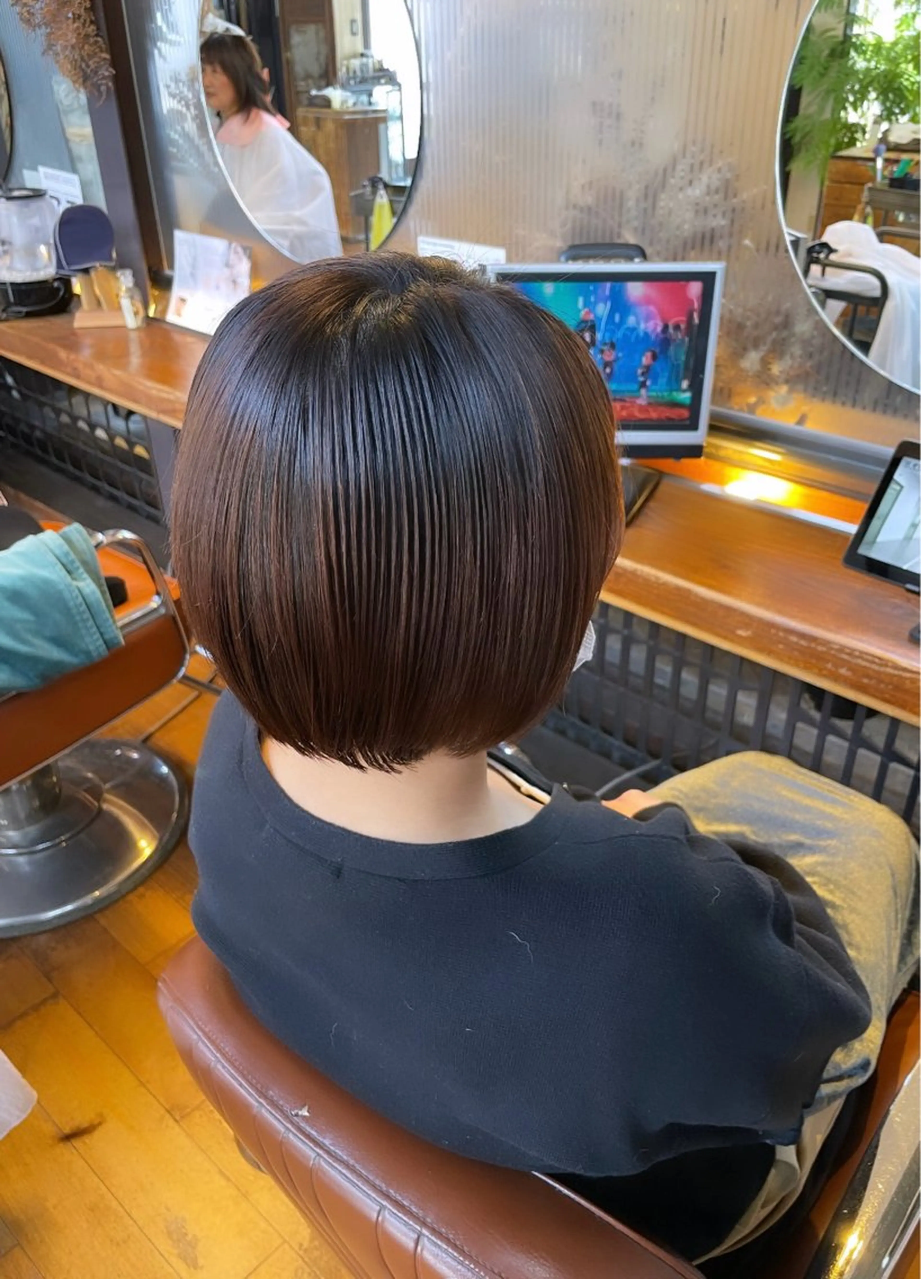 ショート パーマ ストレートパーマ ayaka |トレンドヘアのヘアスタイル