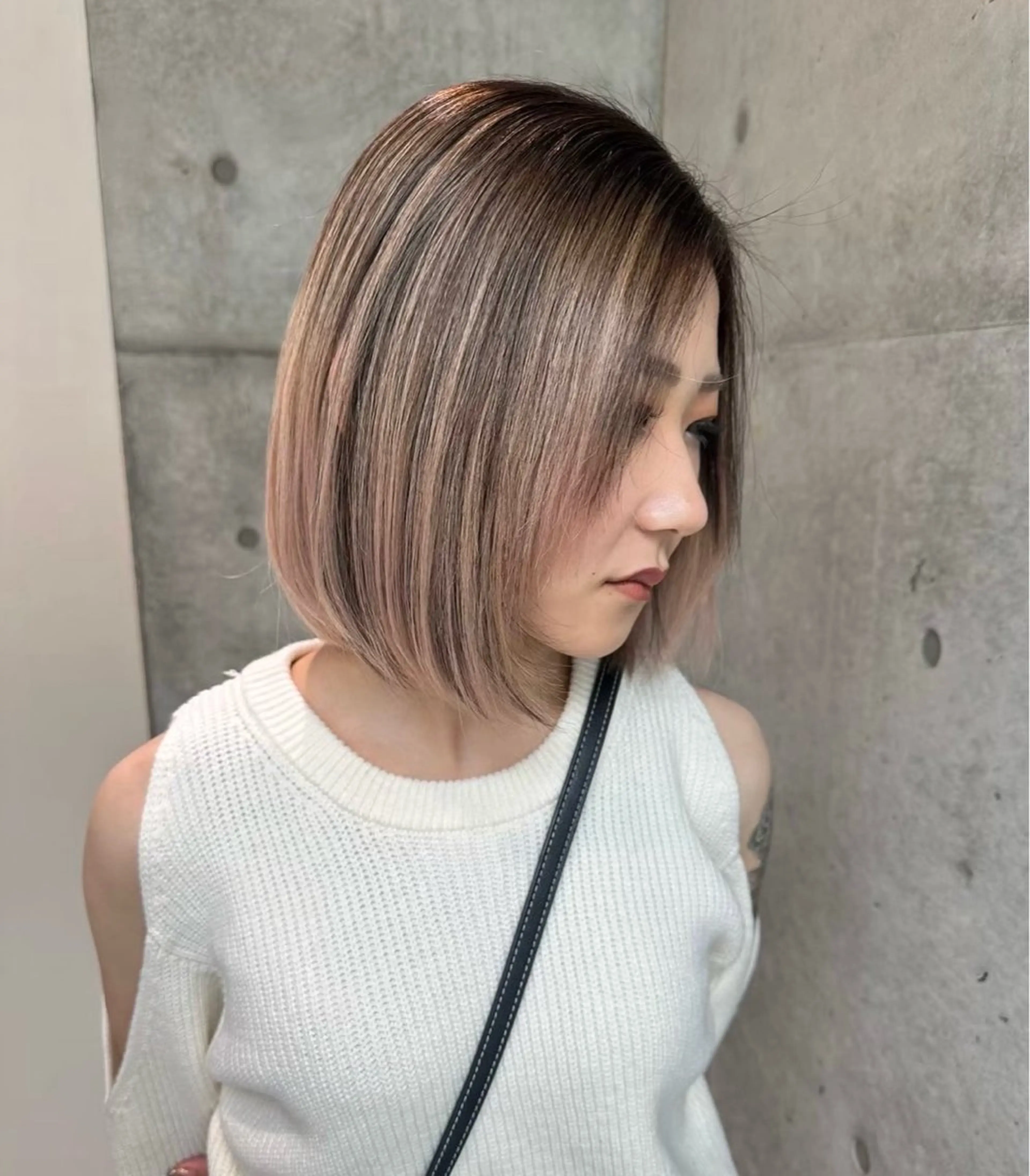 カラー ヘアカラー 🎀リオ🎀 /似合わせボブカットのヘアスタイル