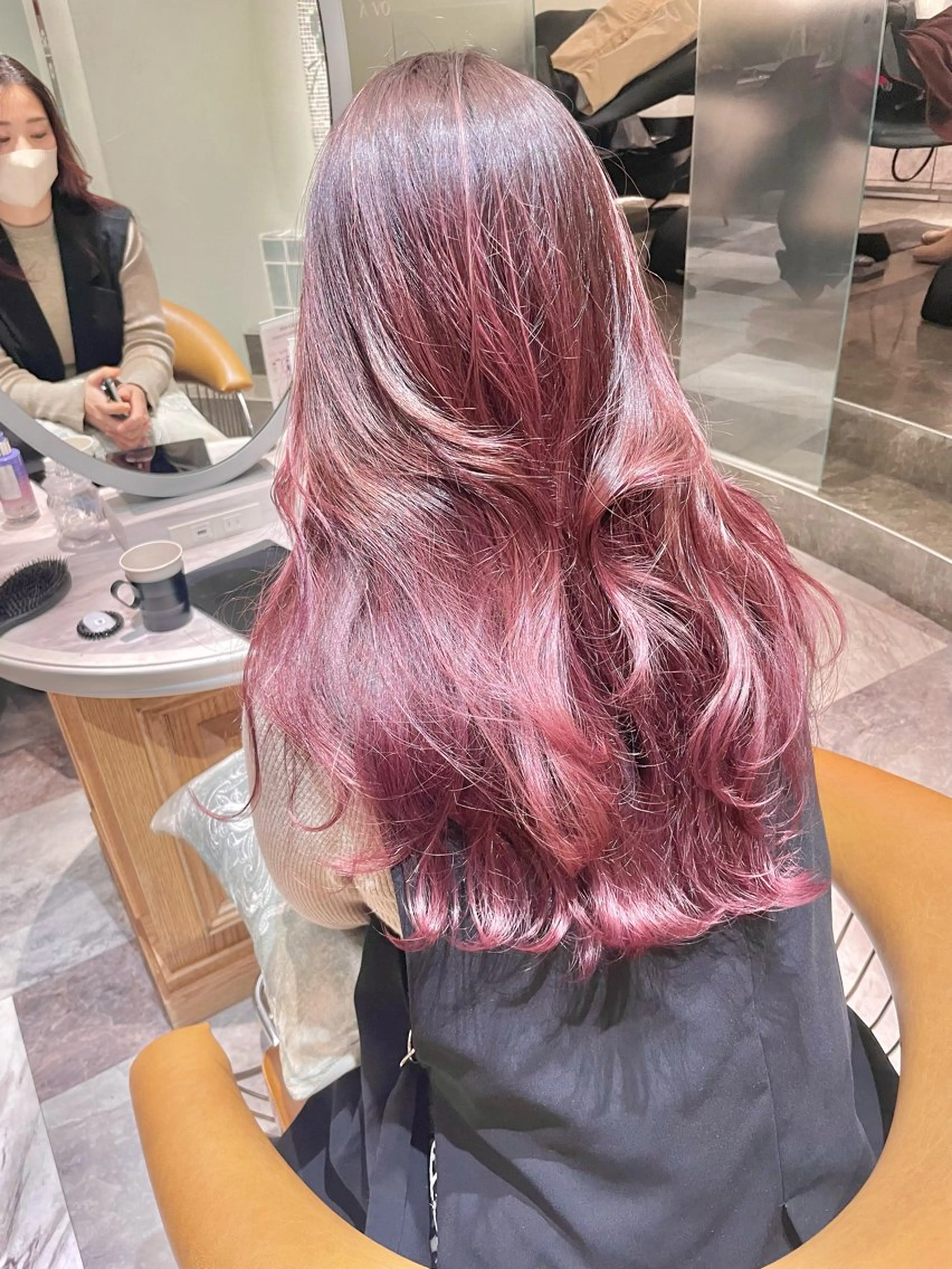 カラー カット ヘアカラー トリートメント 山田勇真 ボブ/縮毛矯正/金山のヘアスタイル