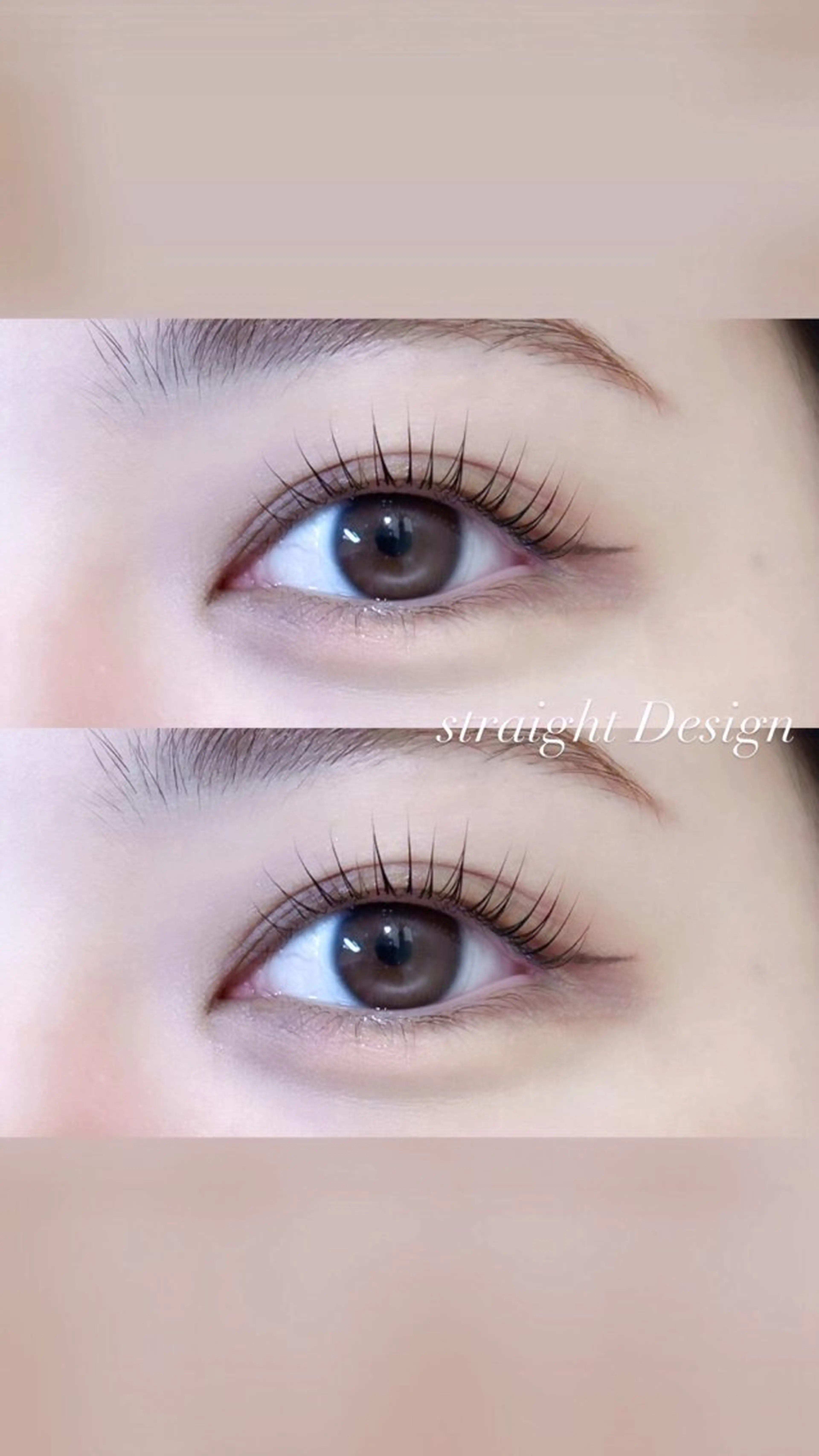 マツエク・マツパ パリジェンヌラッシュリフト マツパ amii 博多 aineのマツエク・マツパデザイン