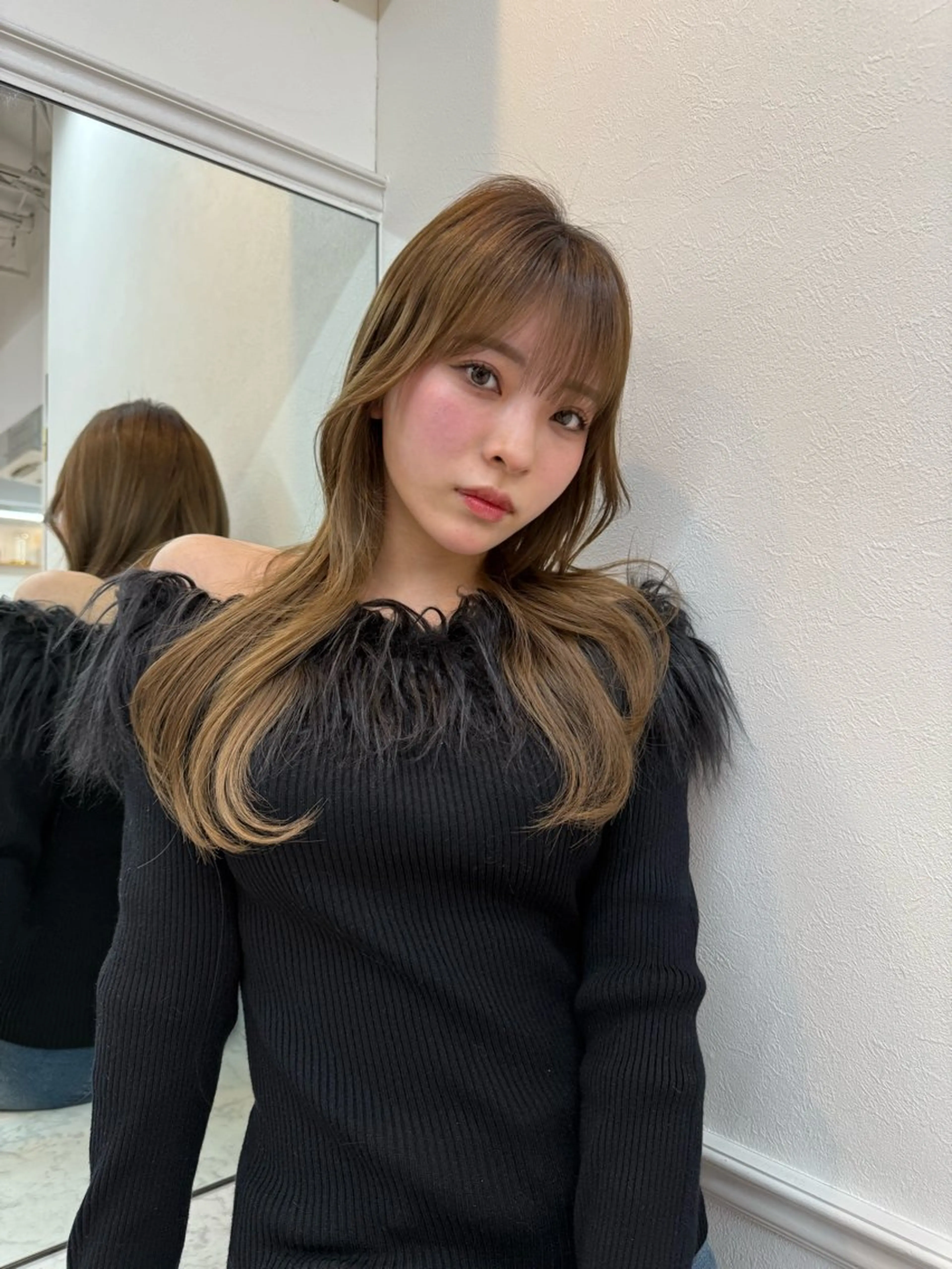 ロング カラー きむらさくら/透明感 /レイヤーカットのヘアスタイル