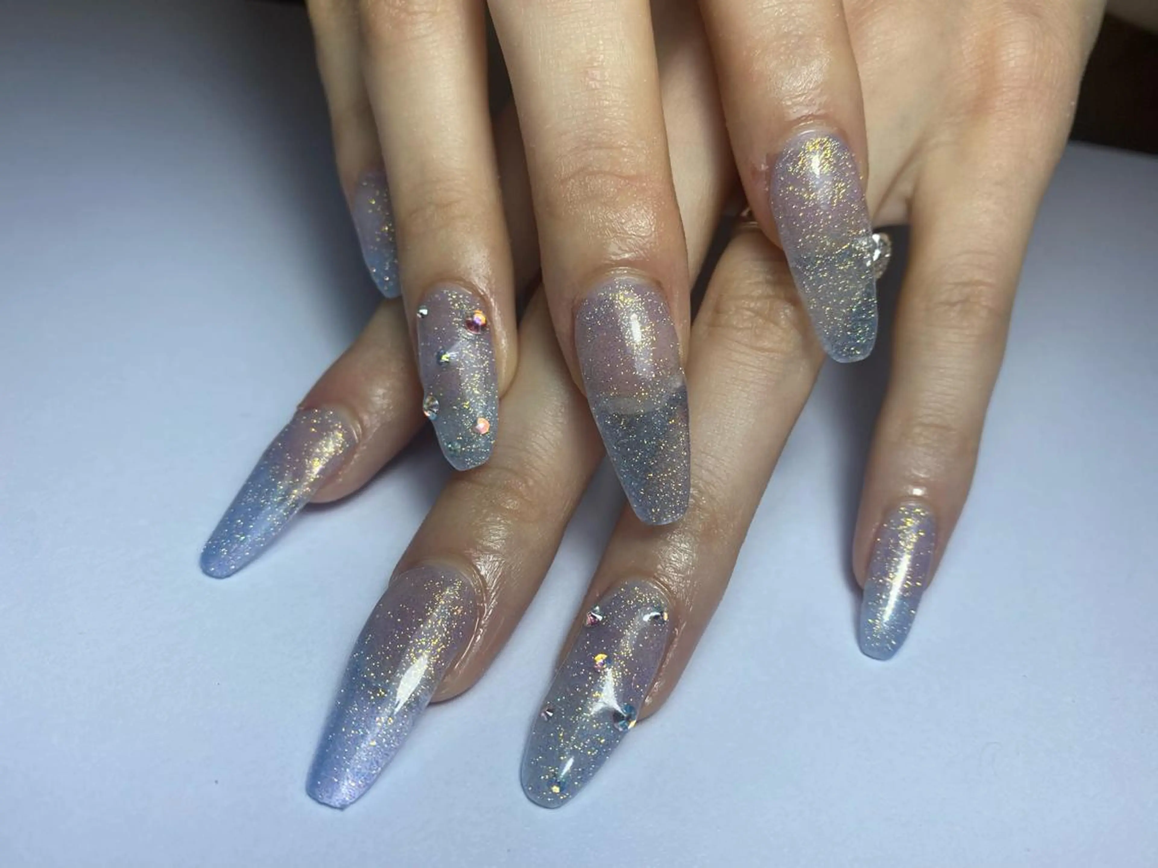 ロング shandy nailのネイルデザイン