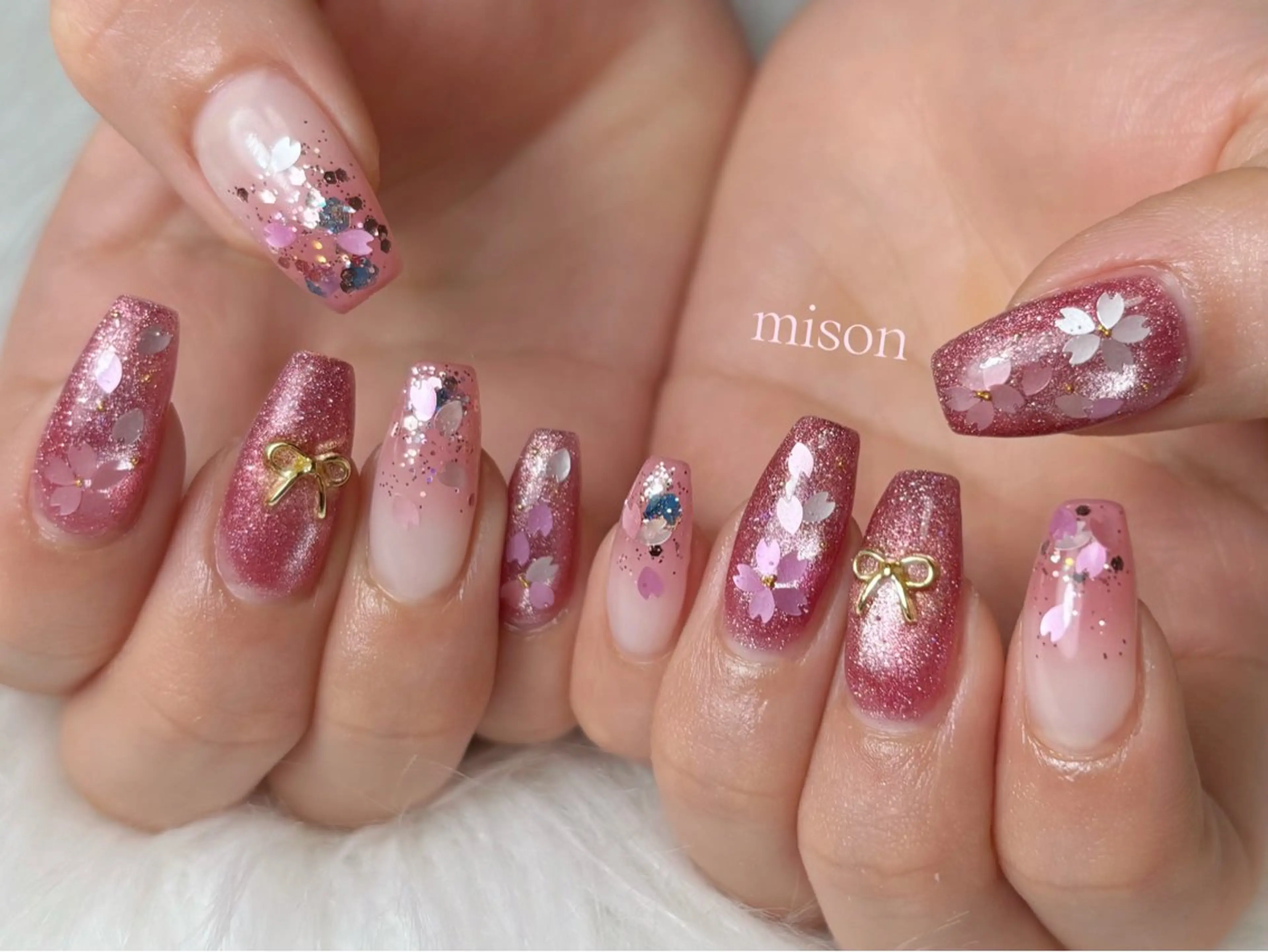 ネイル mison 安形友花のネイルデザイン