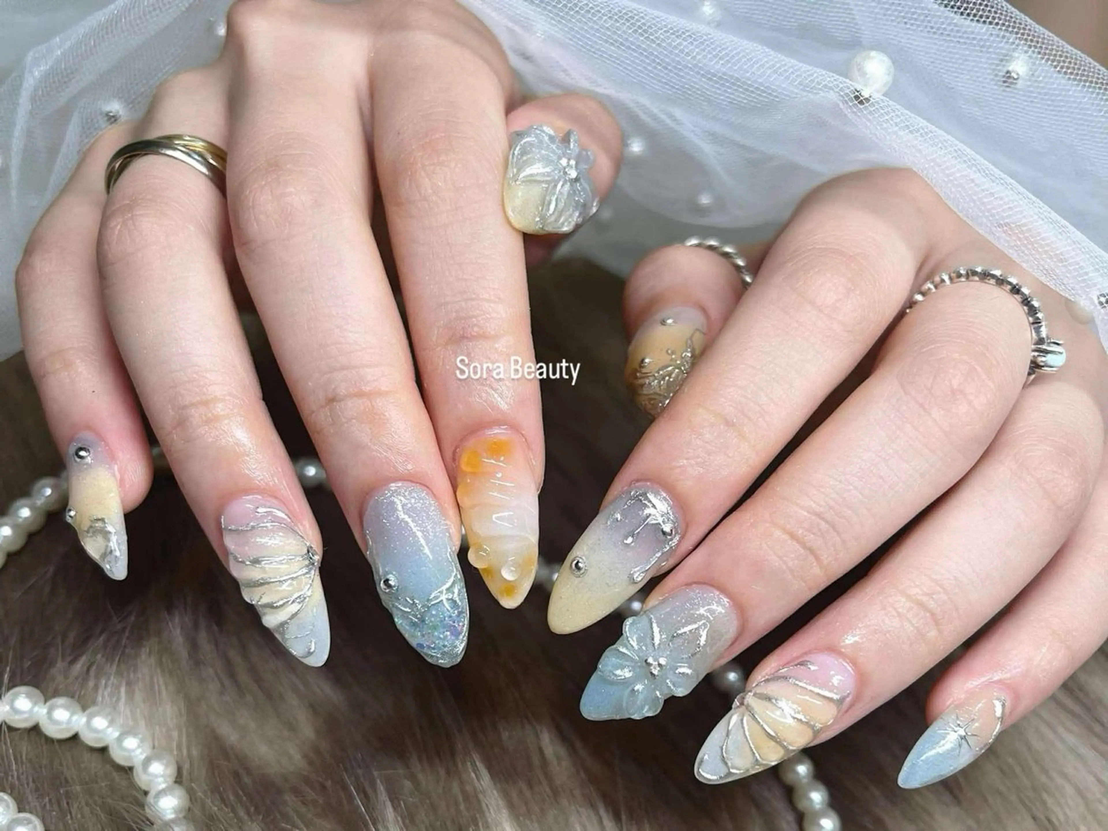 ネイル Sora Nail Ayaseのネイルデザイン
