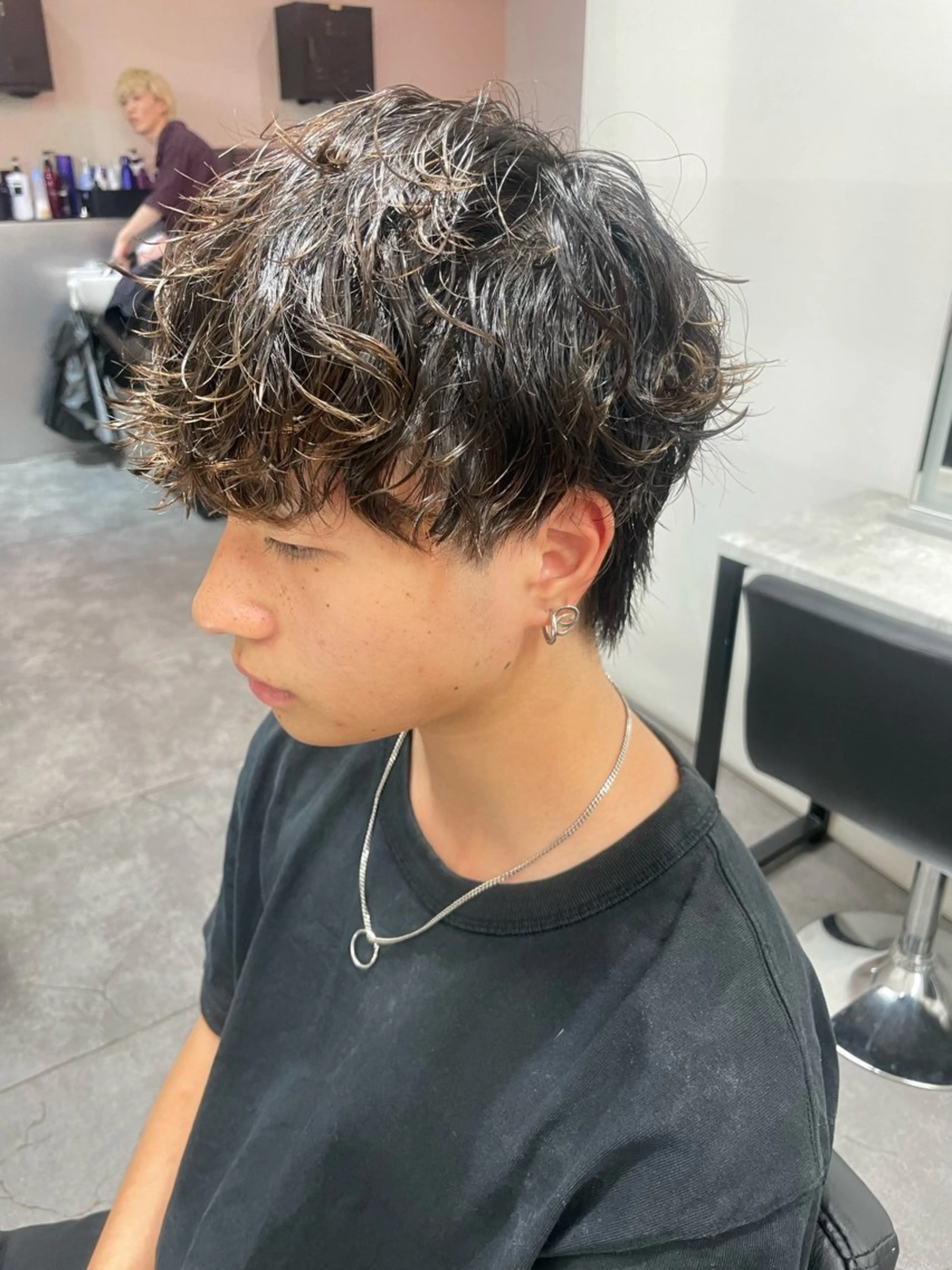 パーマ メンズ カット パーマ 町田エリアＮｏ．１/ パーマ特化/太田京希のヘアスタイル