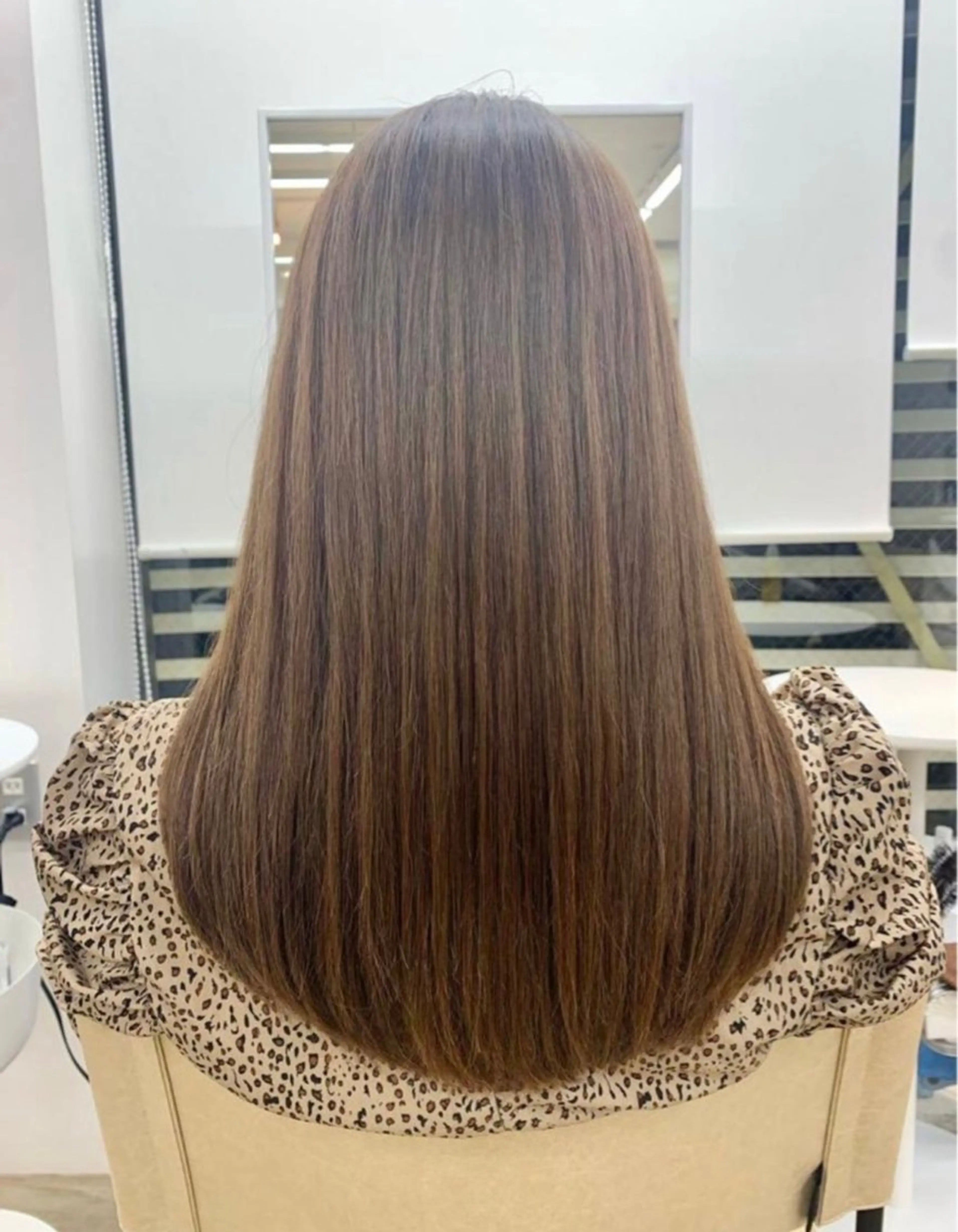 【期間限定🌟】似合わせカット+カラー+縮毛矯正+Aujua4stepトリートメント ※フルコースメニューです💡の写真