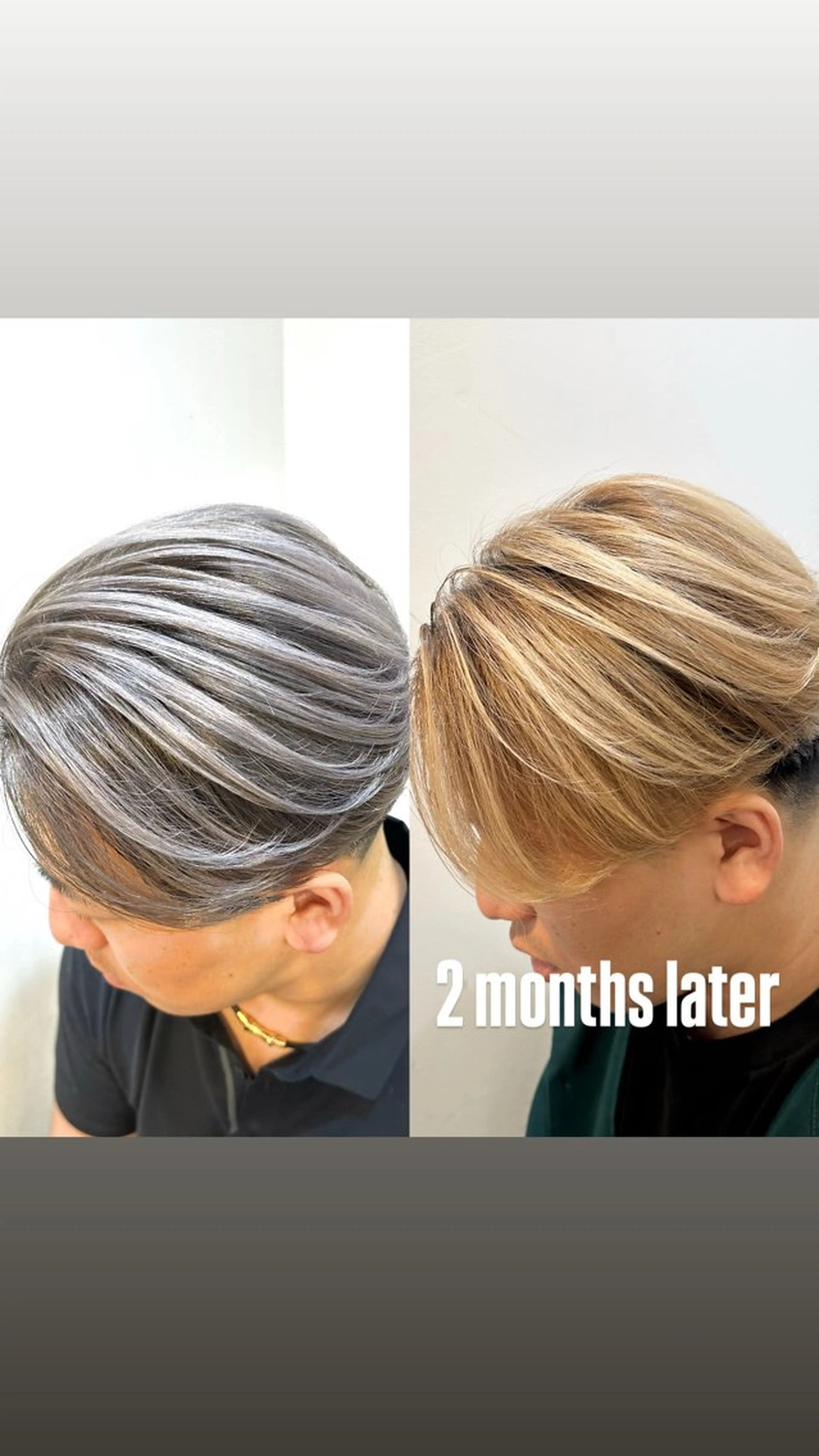 メンズ カット ヘアカラー トリートメント 安藤 聖麻のヘアスタイル