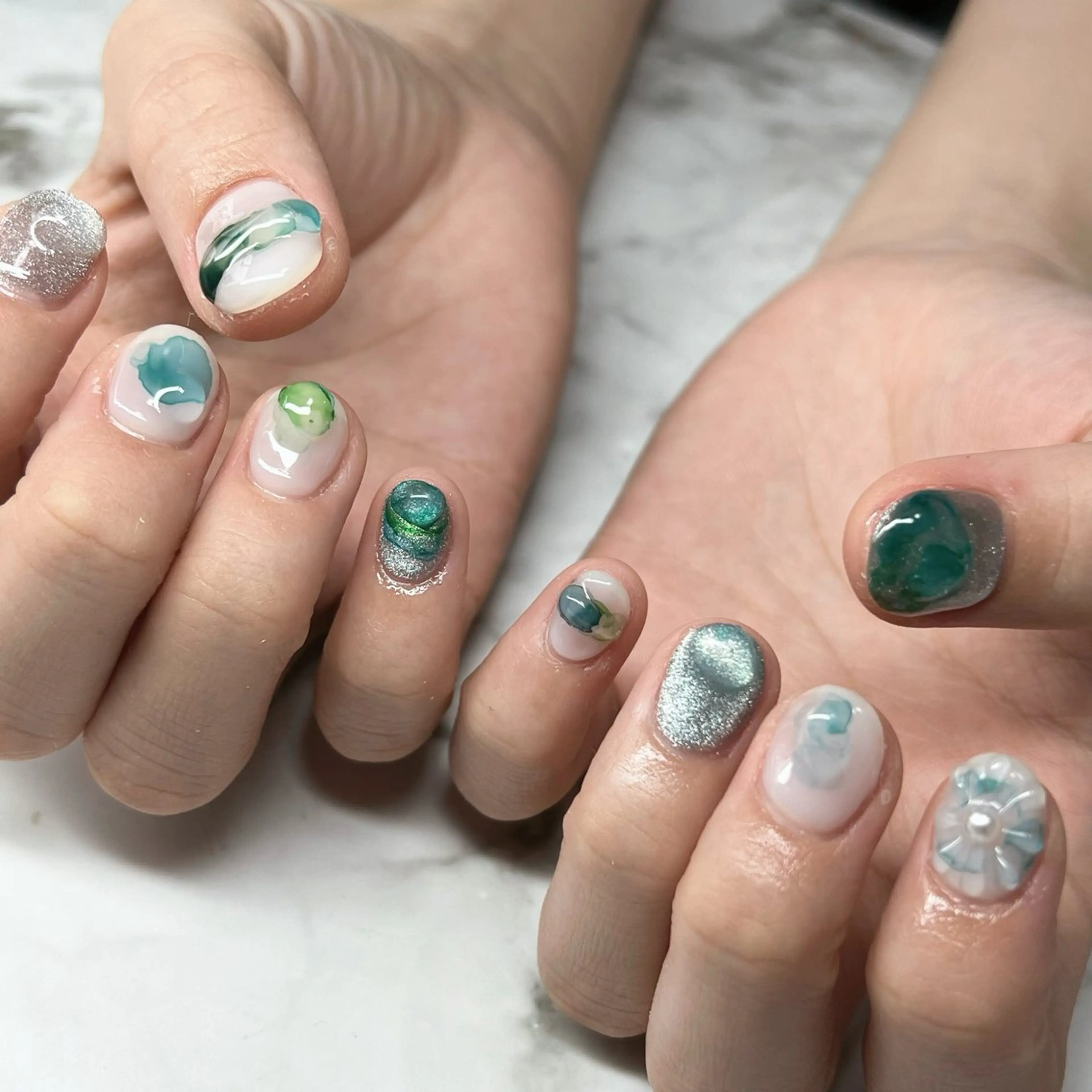 ネイル ハンドネイル Dia Nail AKIのネイルデザイン