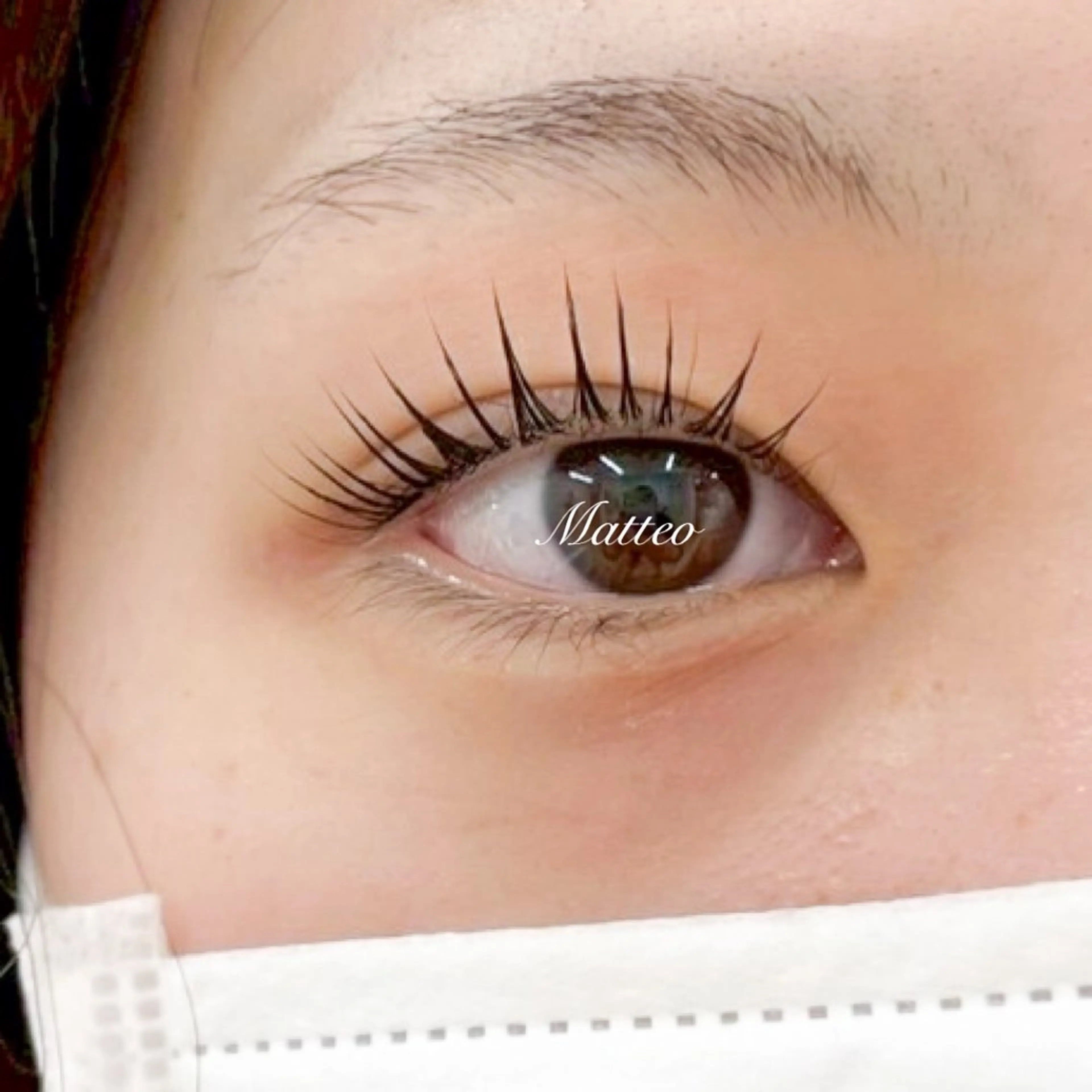 マツエク・マツパ 一重×まつ毛パーマ まつ毛🖤眉毛屋さん Matteo🎀✨のマツエク・マツパデザイン