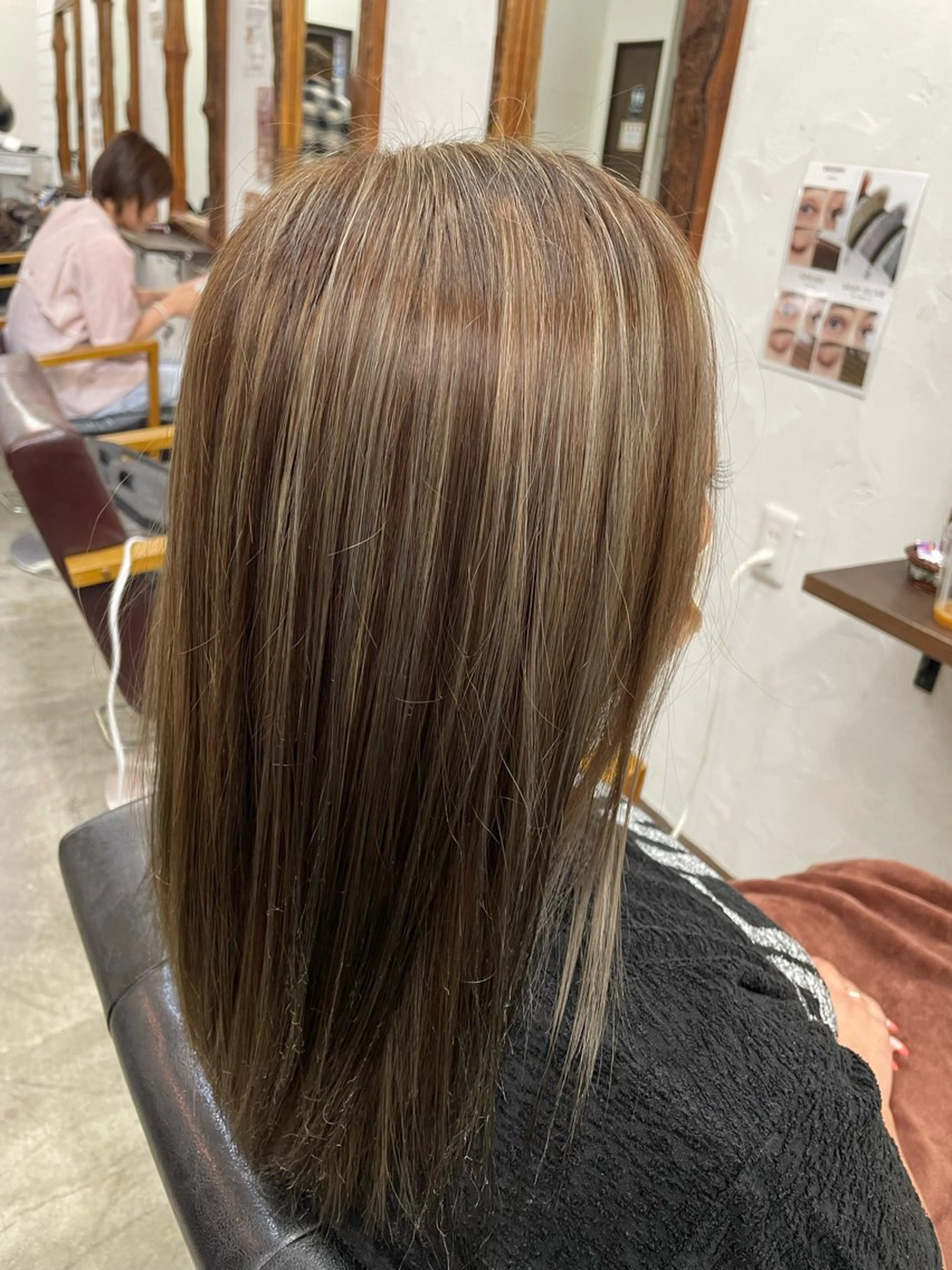 セミロング カラー ヘアカラー 佐藤天斗 /スタイリストのヘアスタイル