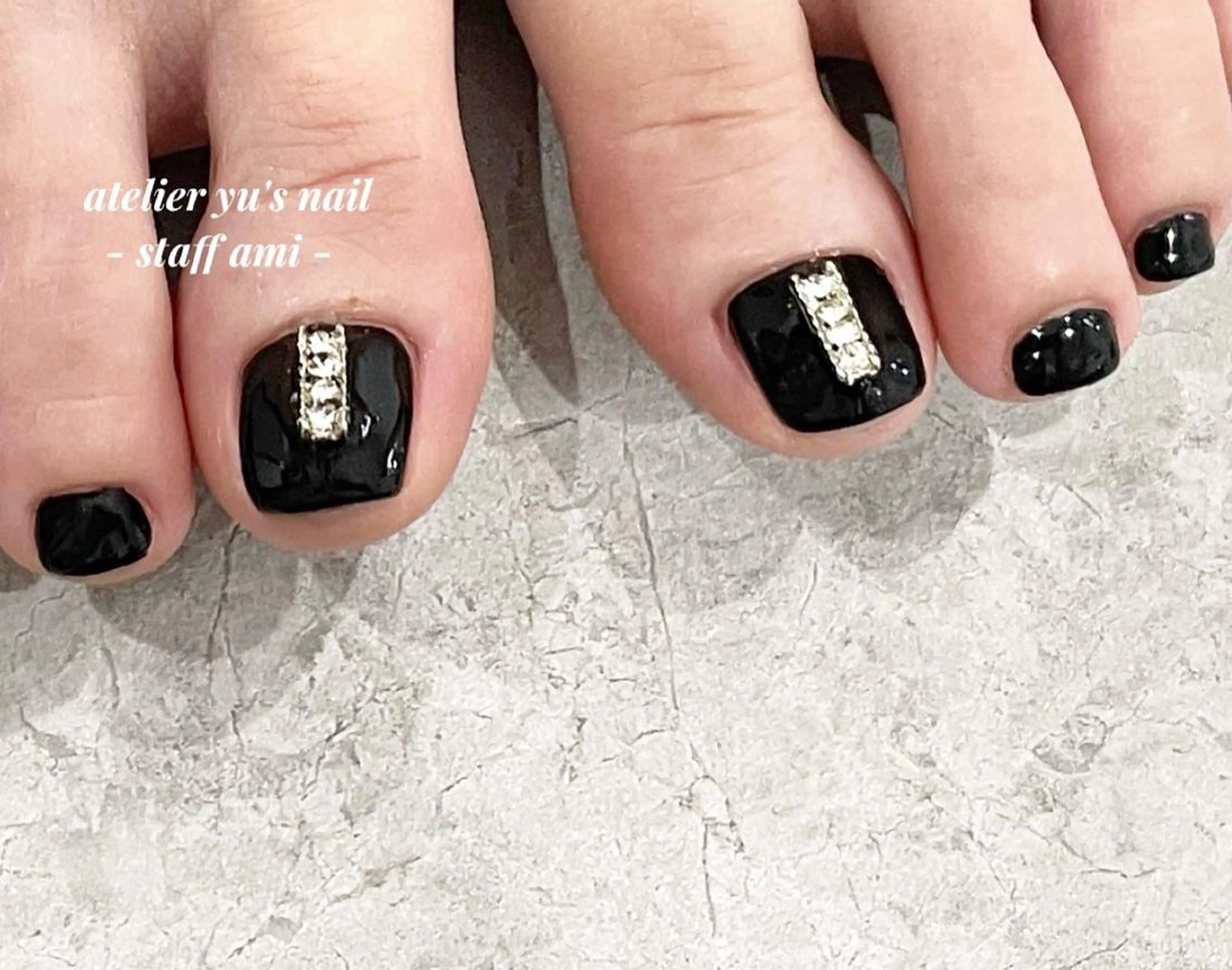 ネイル フットネイル atelier yu's nailのネイルデザイン