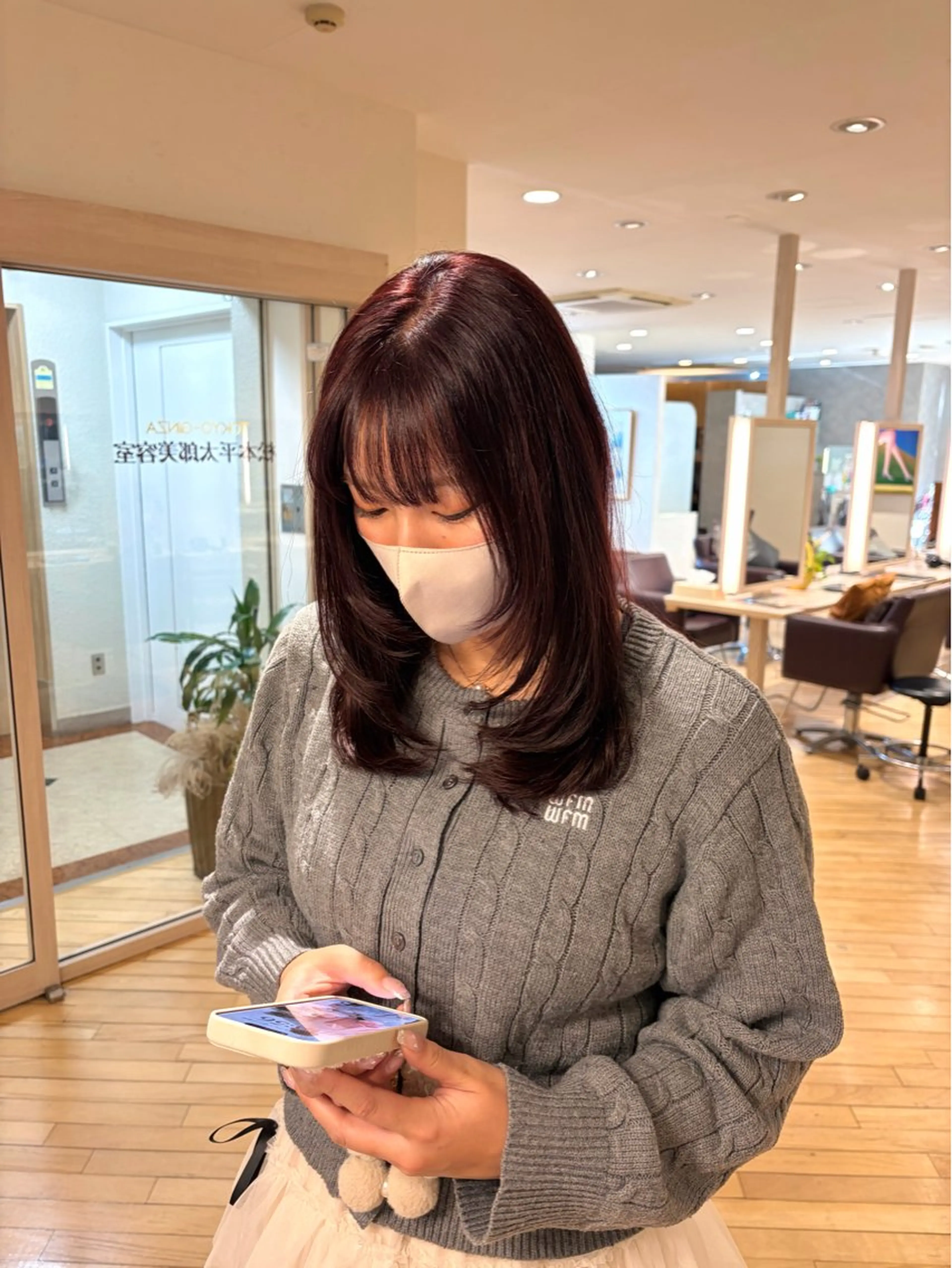 【ミニモ限定】イノアカラー＋カット＋ケラスターゼマスクトリートメント🎀の写真