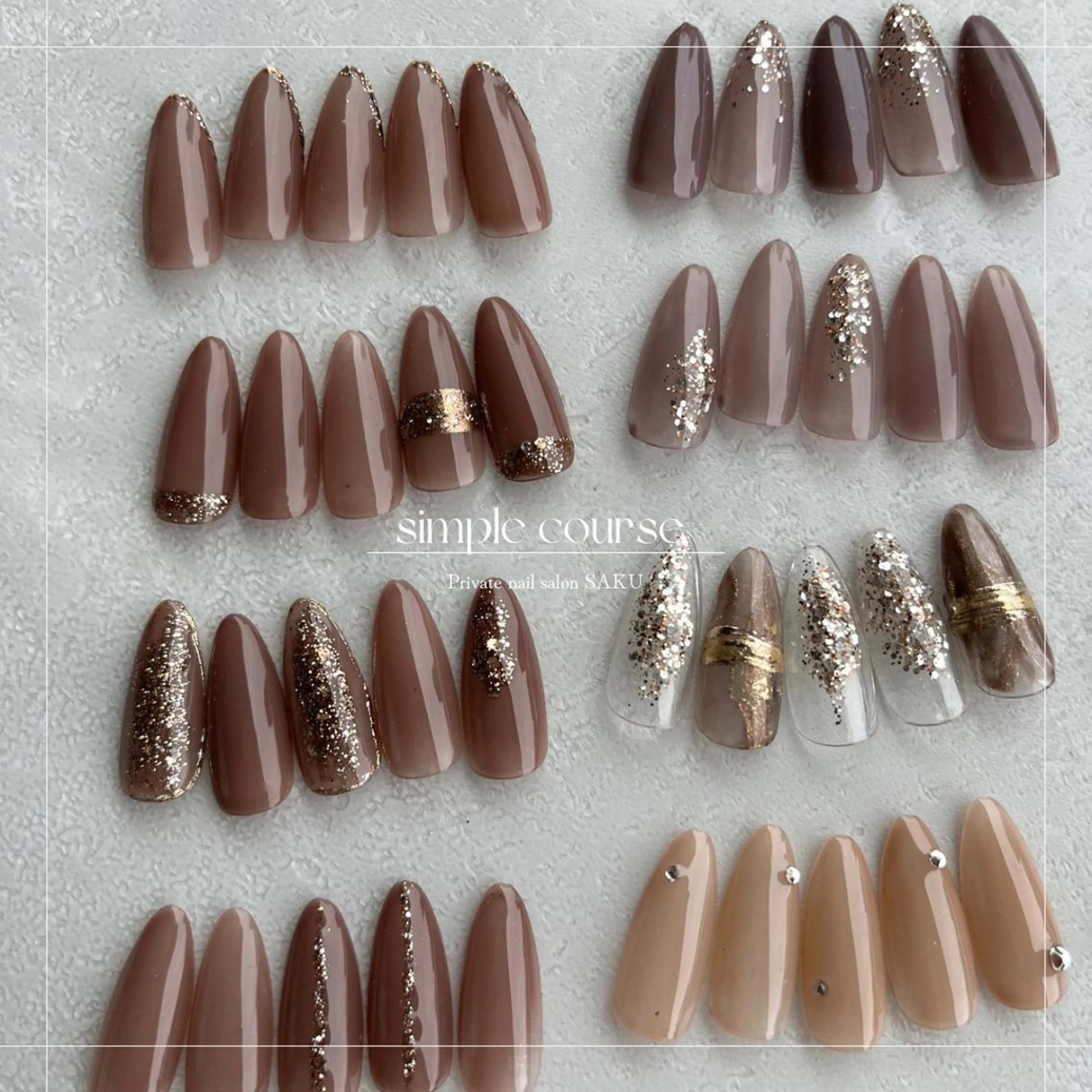 ネイル SAKU nail 作島茜のネイルデザイン