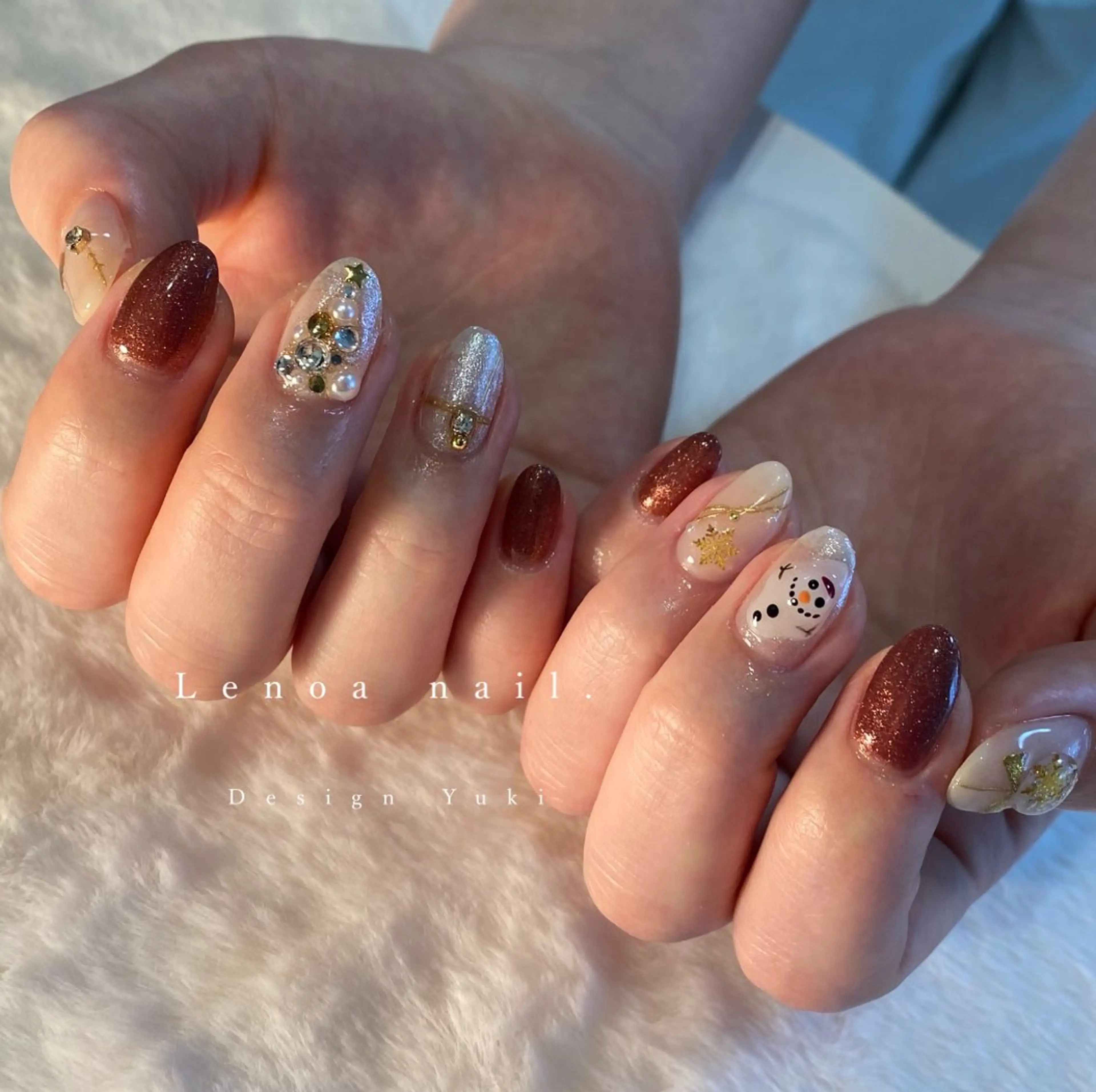 ネイル ハンドネイル Lenoa Yukiのネイルデザイン