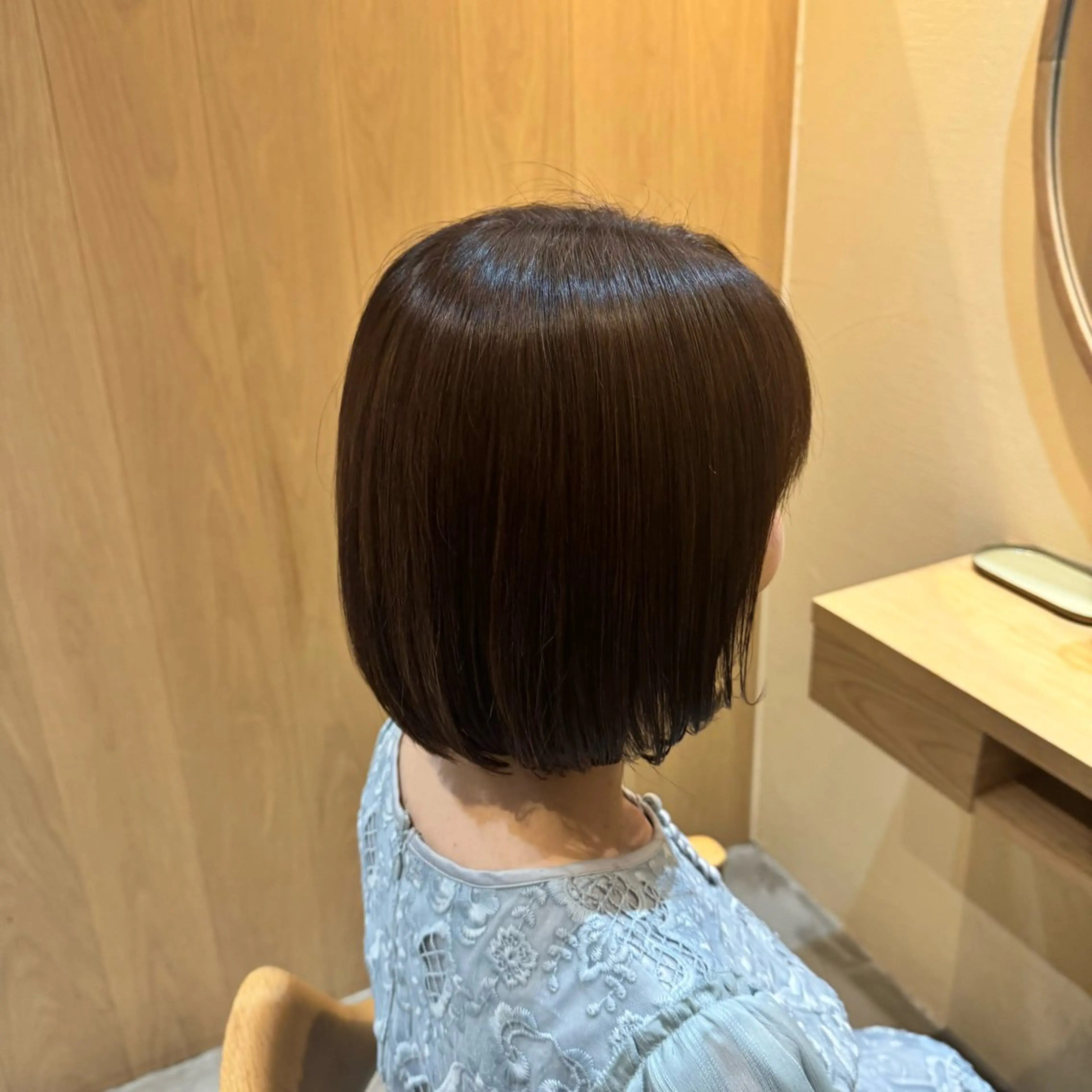 ミディアム ボブ 透明感カラー/ MIOのヘアスタイル